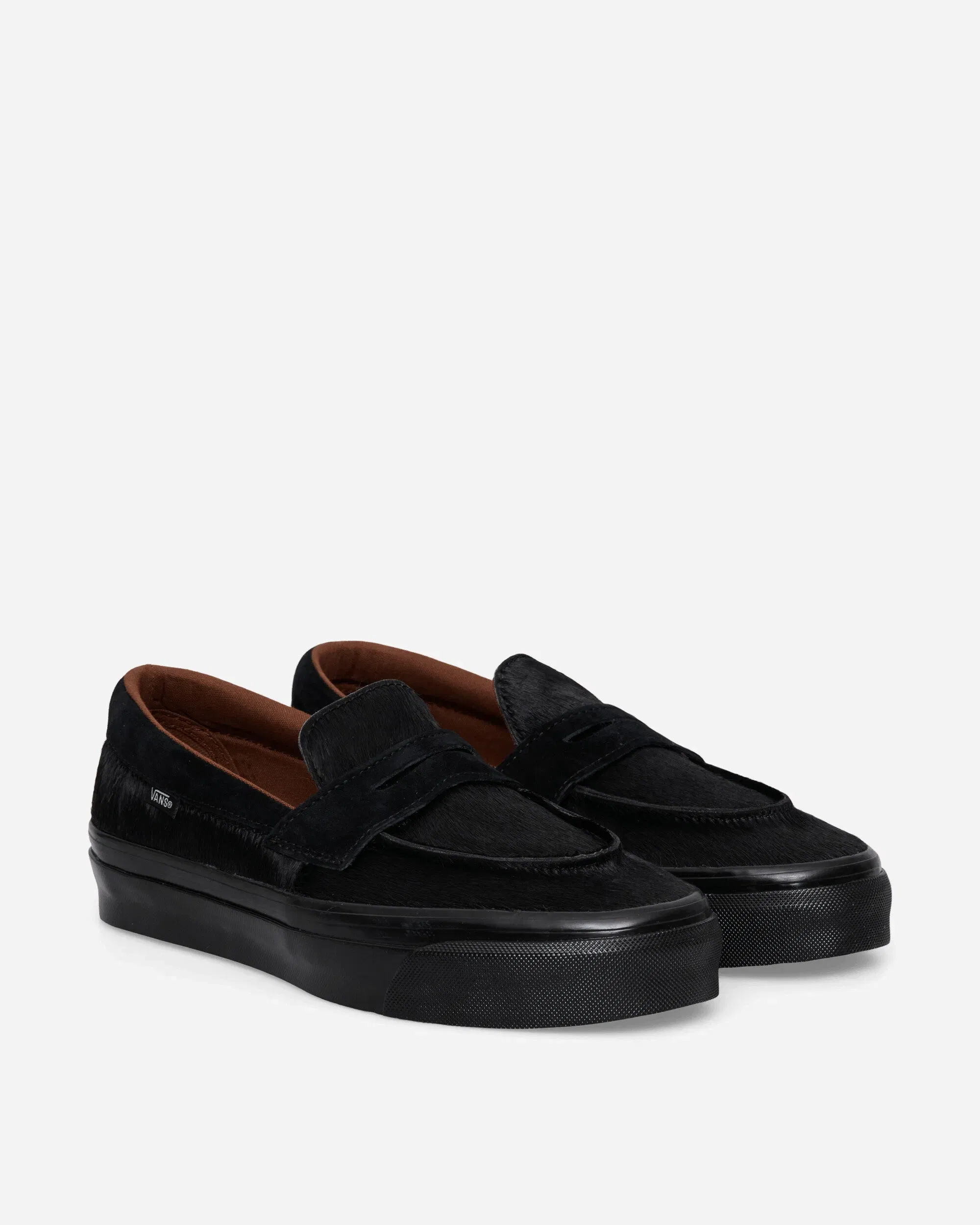 Vans Premium Pony Hair Loafers Black