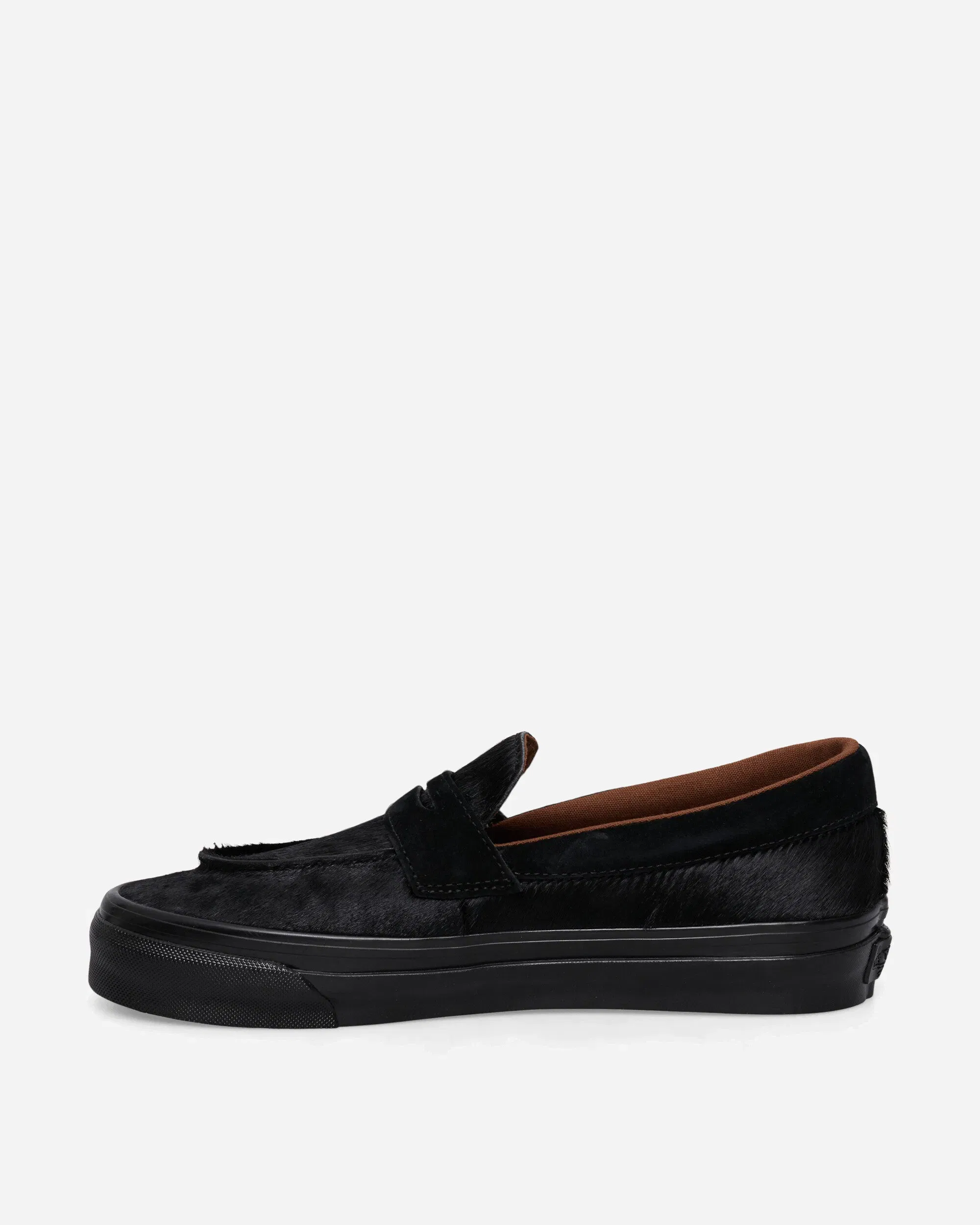 Vans Premium Pony Hair Loafers Black
