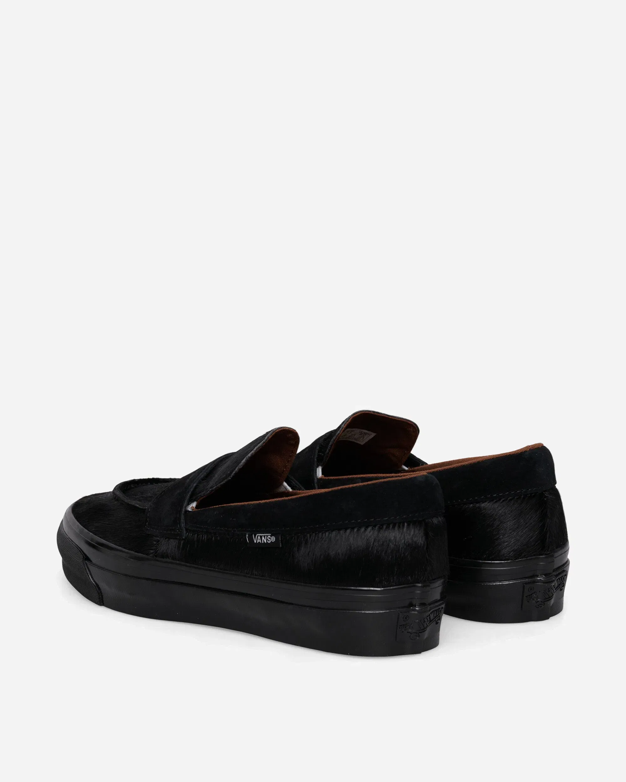 Vans Premium Pony Hair Loafers Black