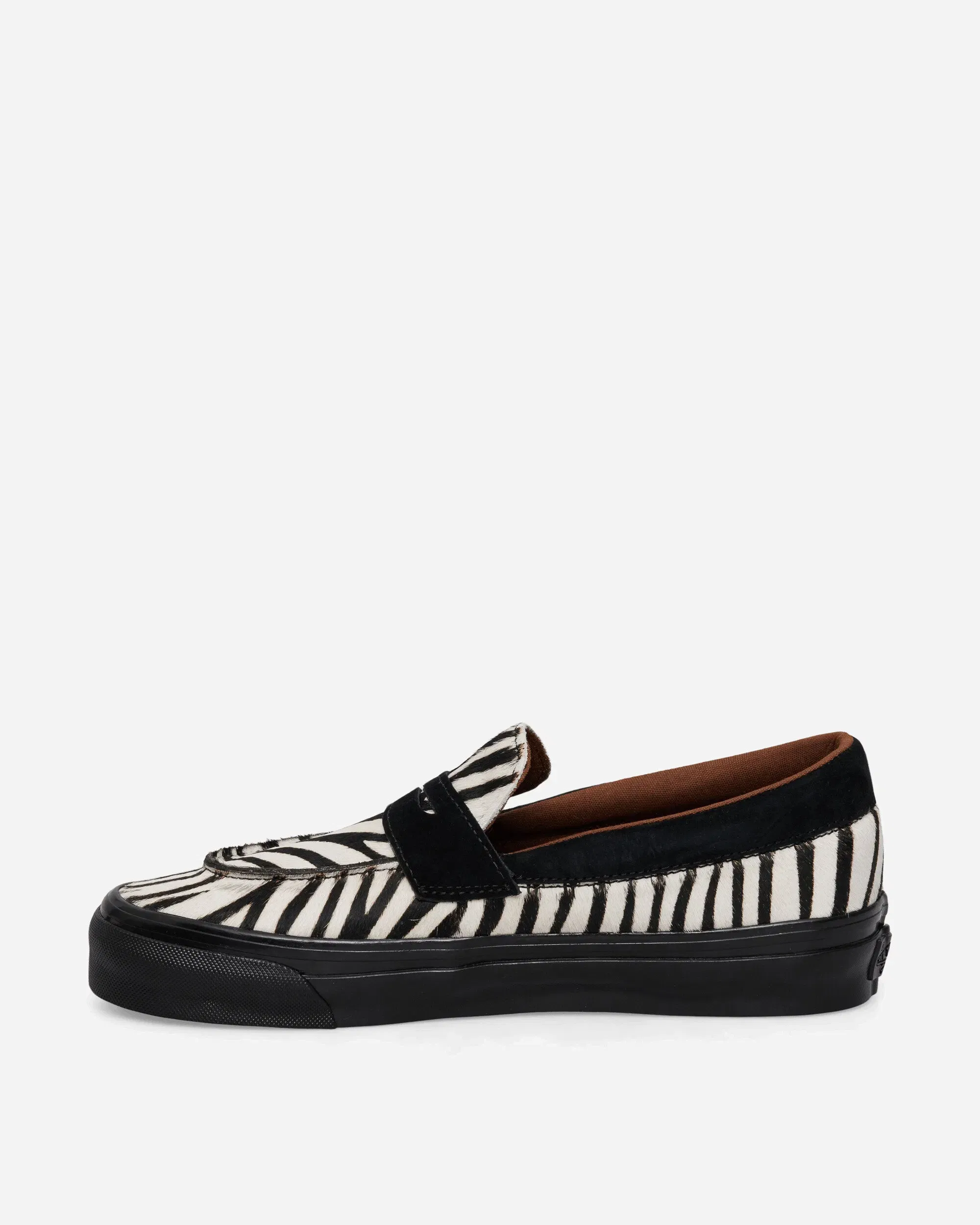 Vans Premium Pony Hair Loafers Zebra