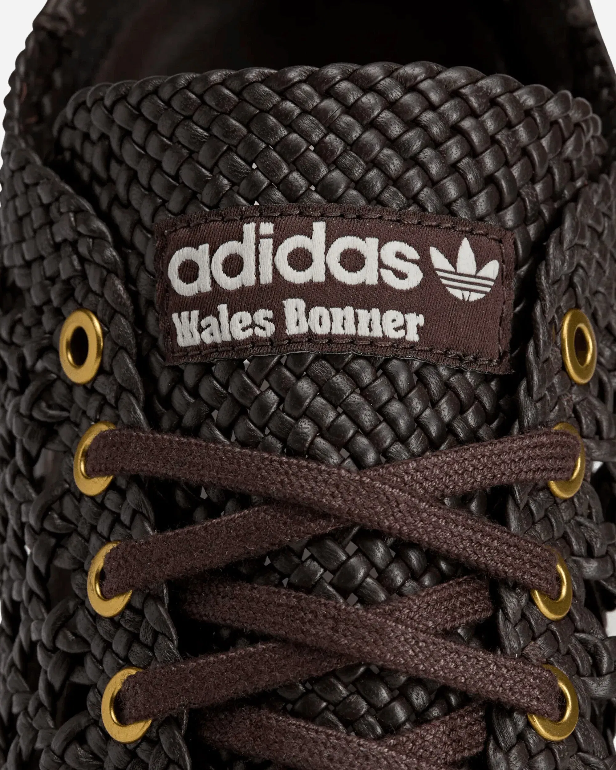 adidas Wales Bonner Karintha Basketry Sneakers Dark Brown