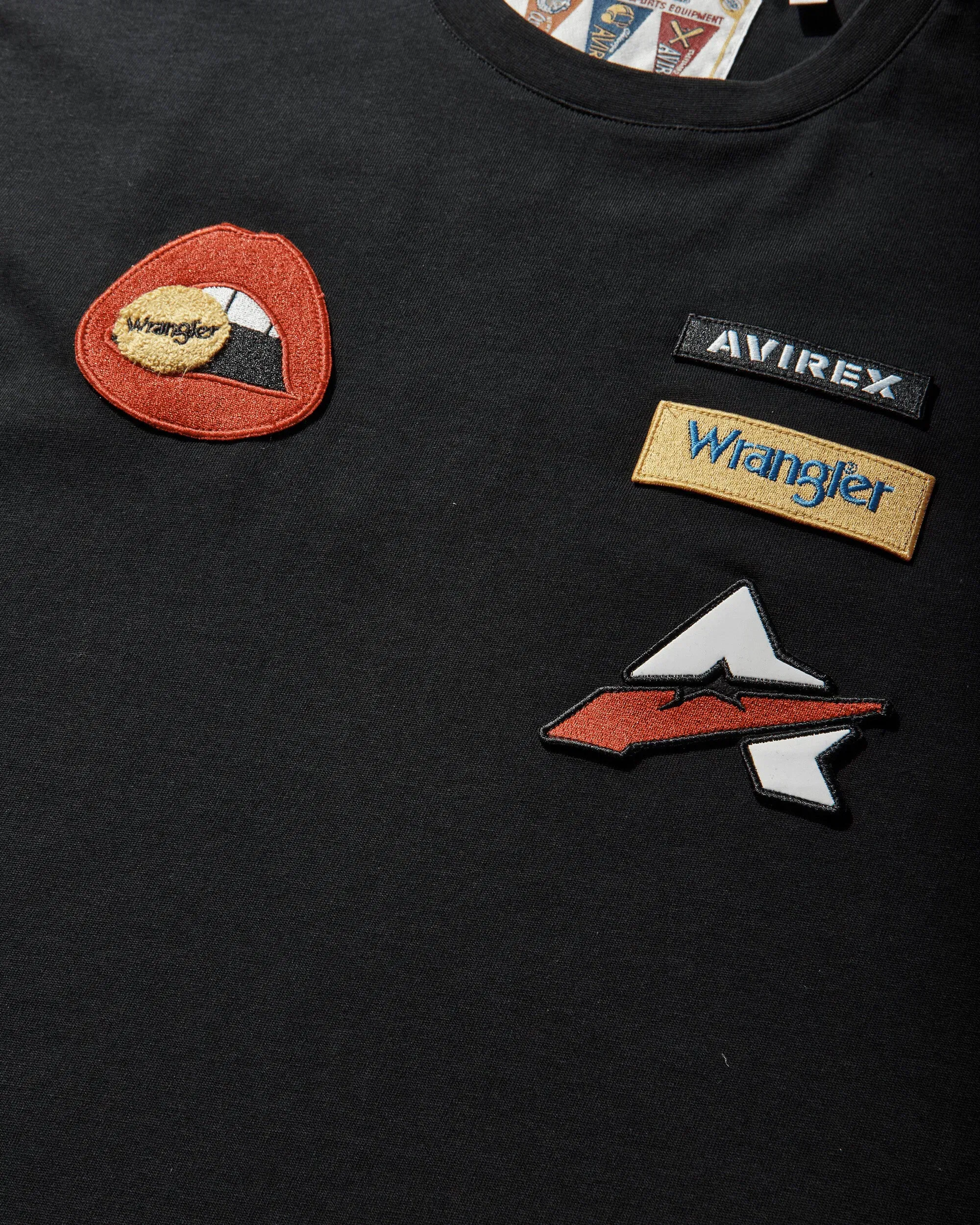 Wrangler Men's Avirex T-Shirt Black