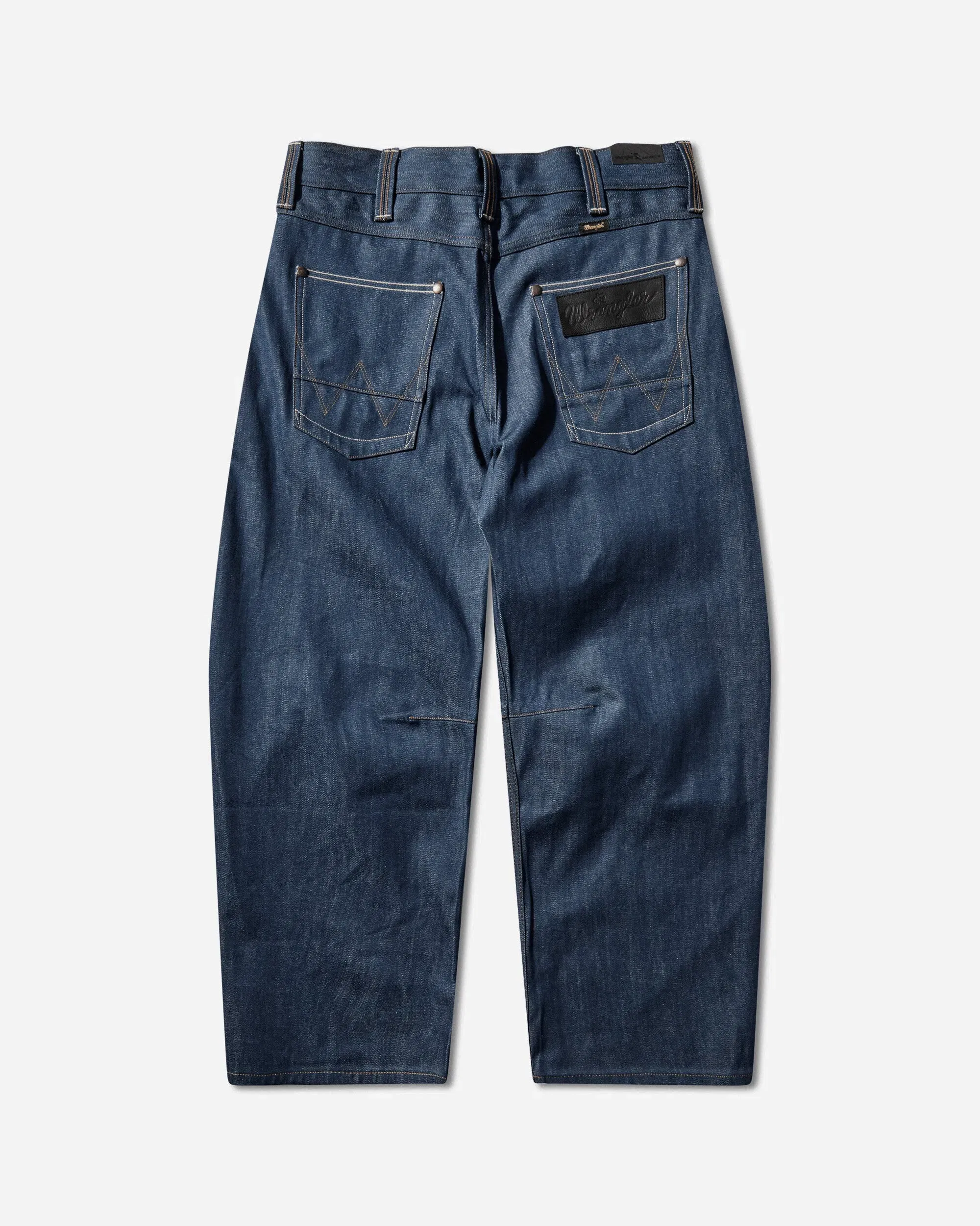 Wrangler Men's Avirex Barrel Jeans Raw Indigo