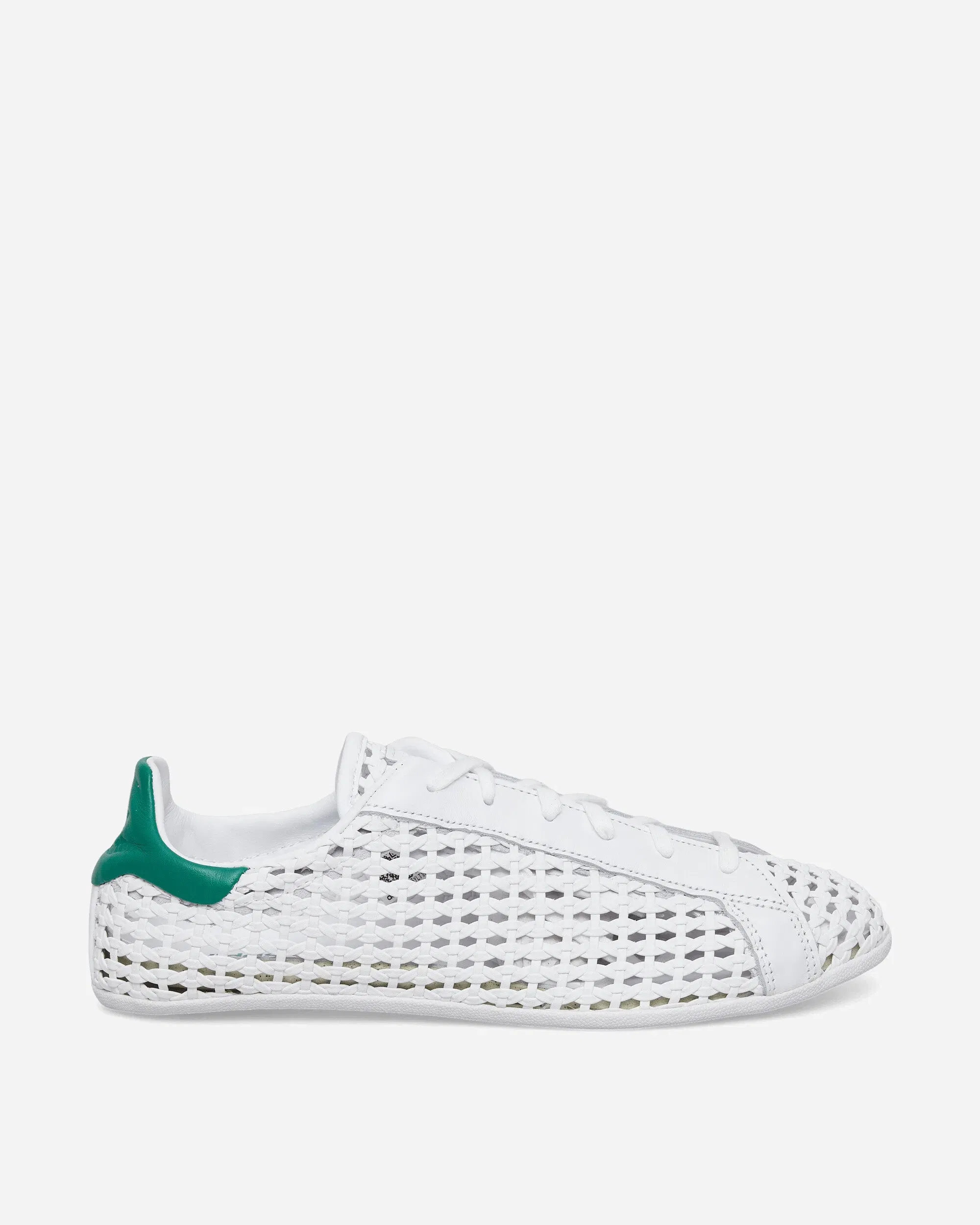 adidas Women's Stan Smith Lo Pro Sneakers Cloud White / Bold Green