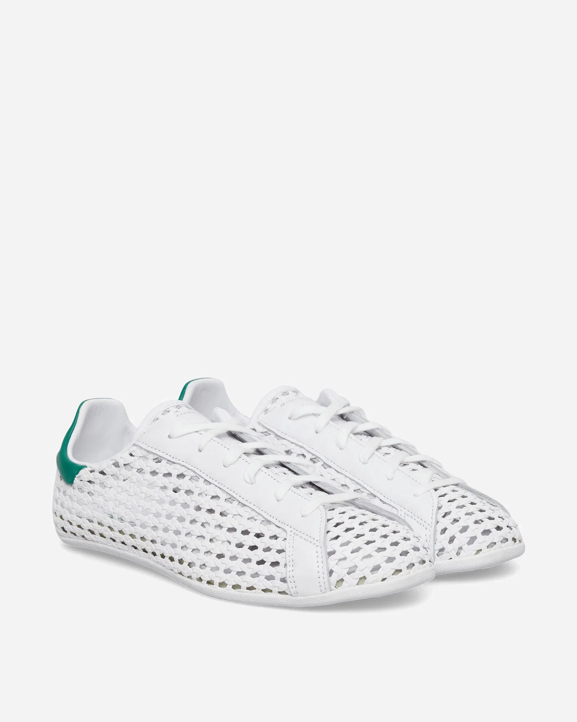 adidas Women's Stan Smith Lo Pro Sneakers Cloud White / Bold Green
