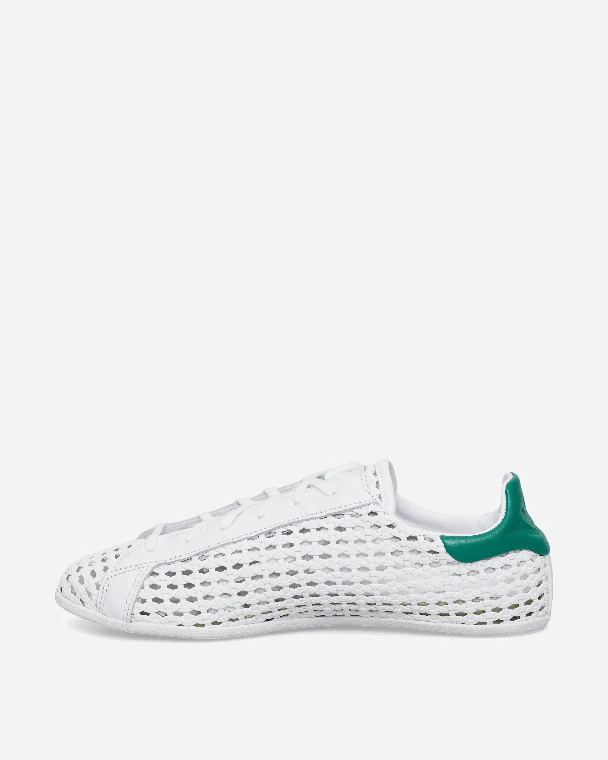 adidas Women's Stan Smith Lo Pro Sneakers Cloud White / Bold Green