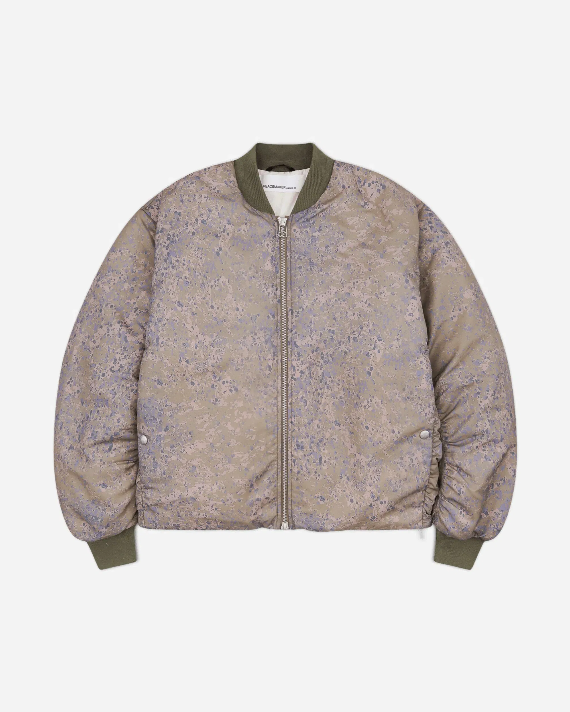 OAMC Peacemaker Men's Minimal Bomber Jacket Bark