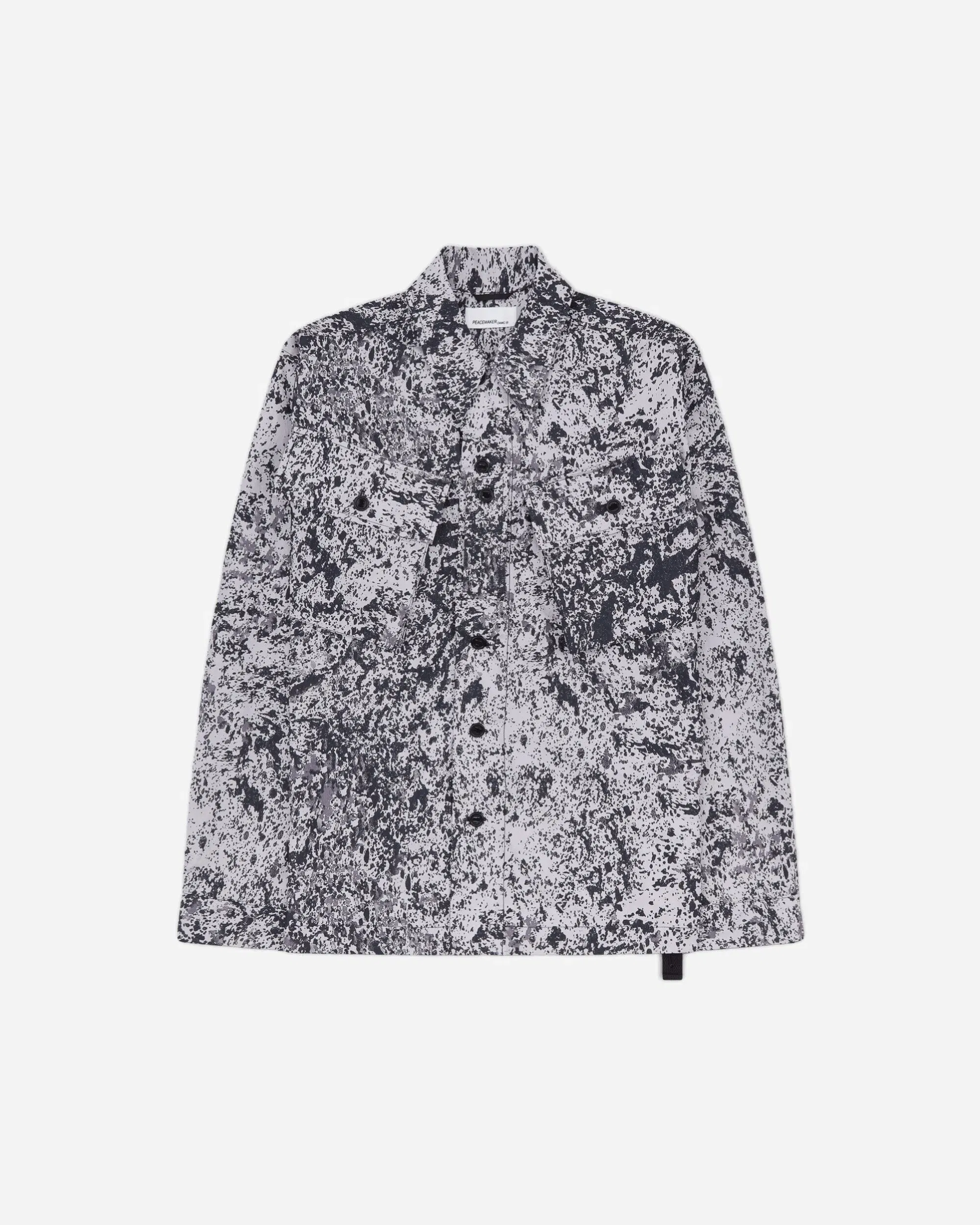 OAMC Peacemaker Men's Military Cargo Shirt Ash