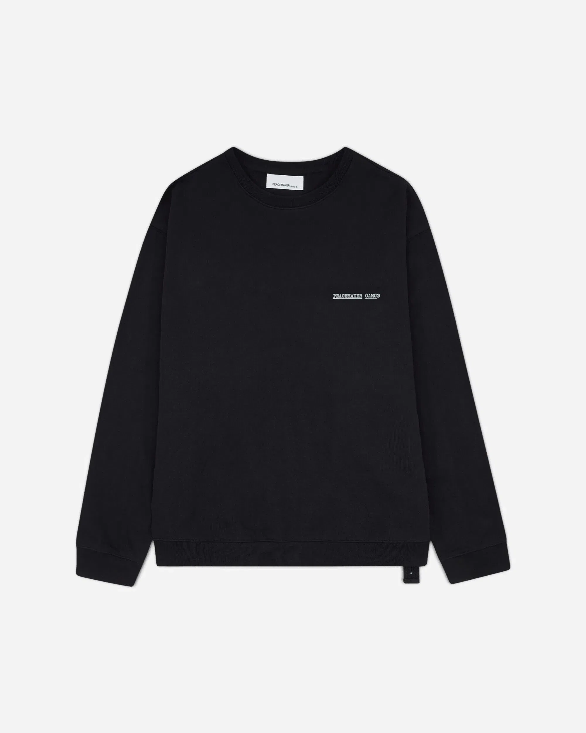 OAMC Peacemaker Men's Dogs Print Crewneck Sweatshirt Black