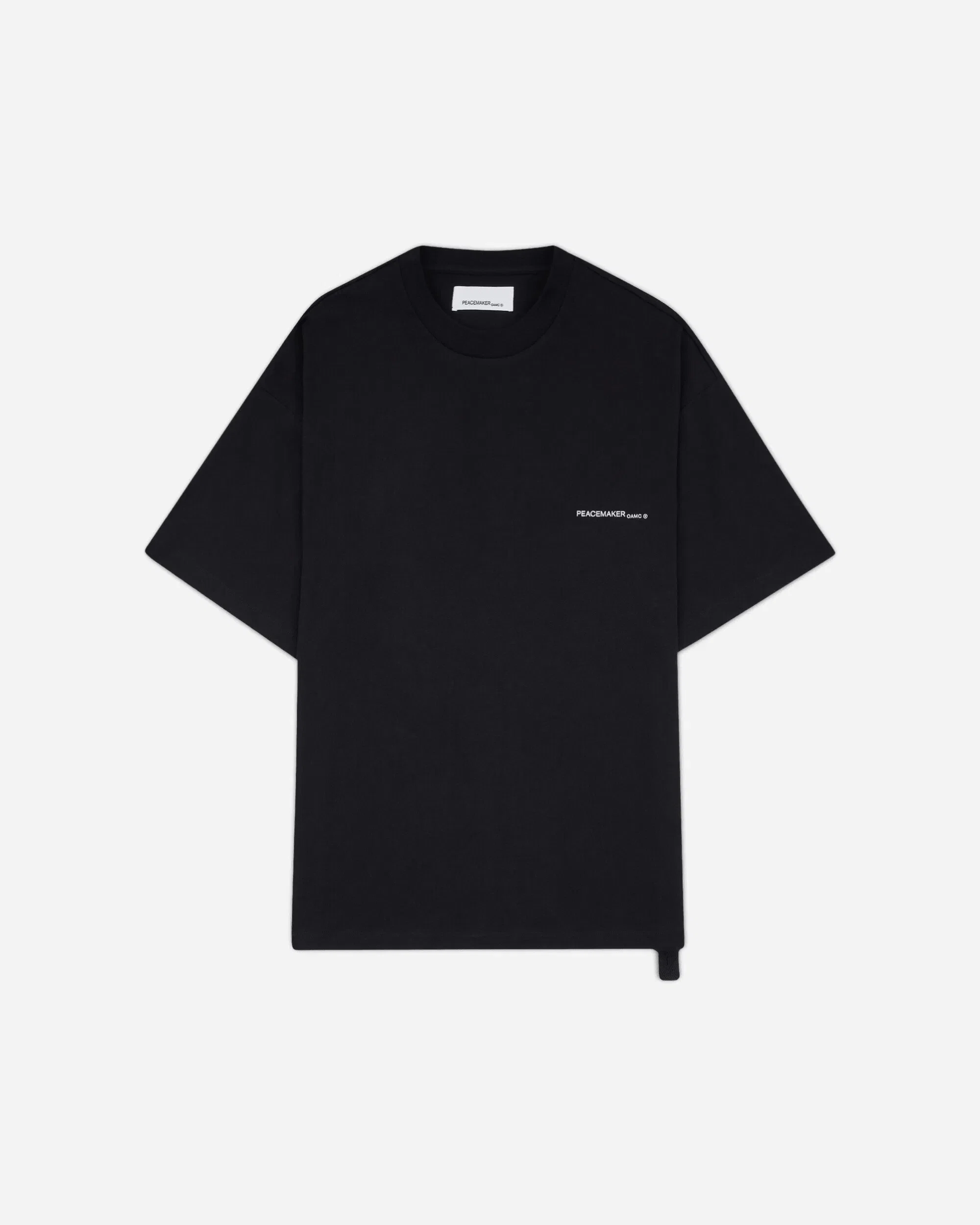 OAMC Peacemaker Men's Tree Over Print Oversized Fit T-Shirt Black