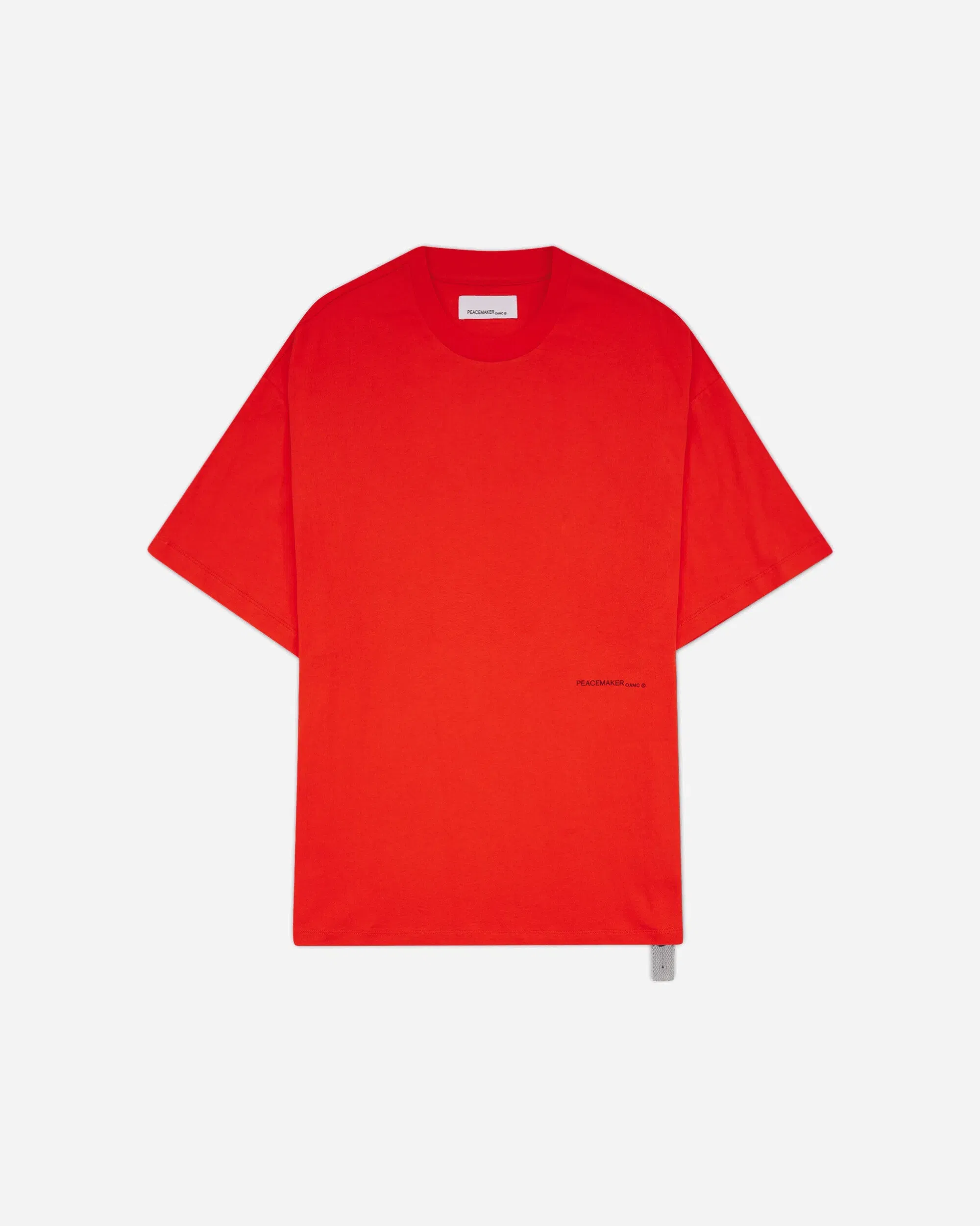 OAMC Peacemaker Men's Dogs Print Oversized Fit T-Shirt Red