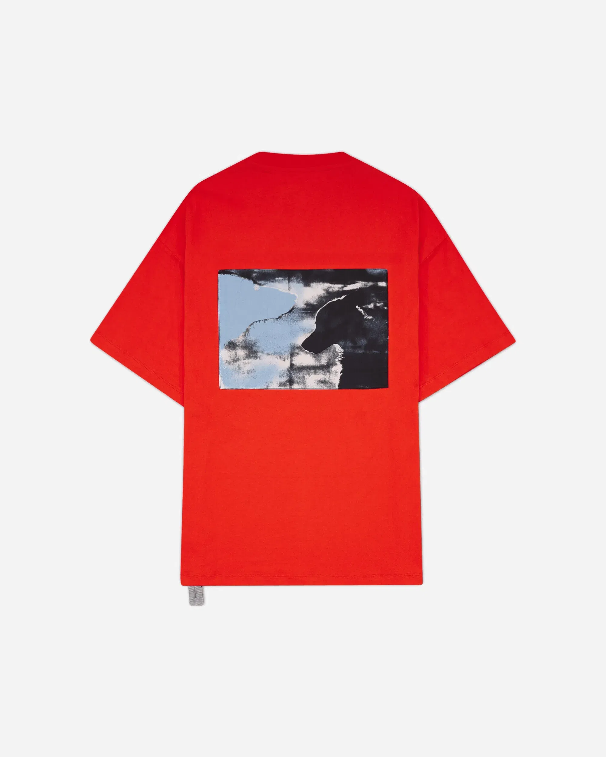 OAMC Peacemaker Men's Dogs Print Oversized Fit T-Shirt Red