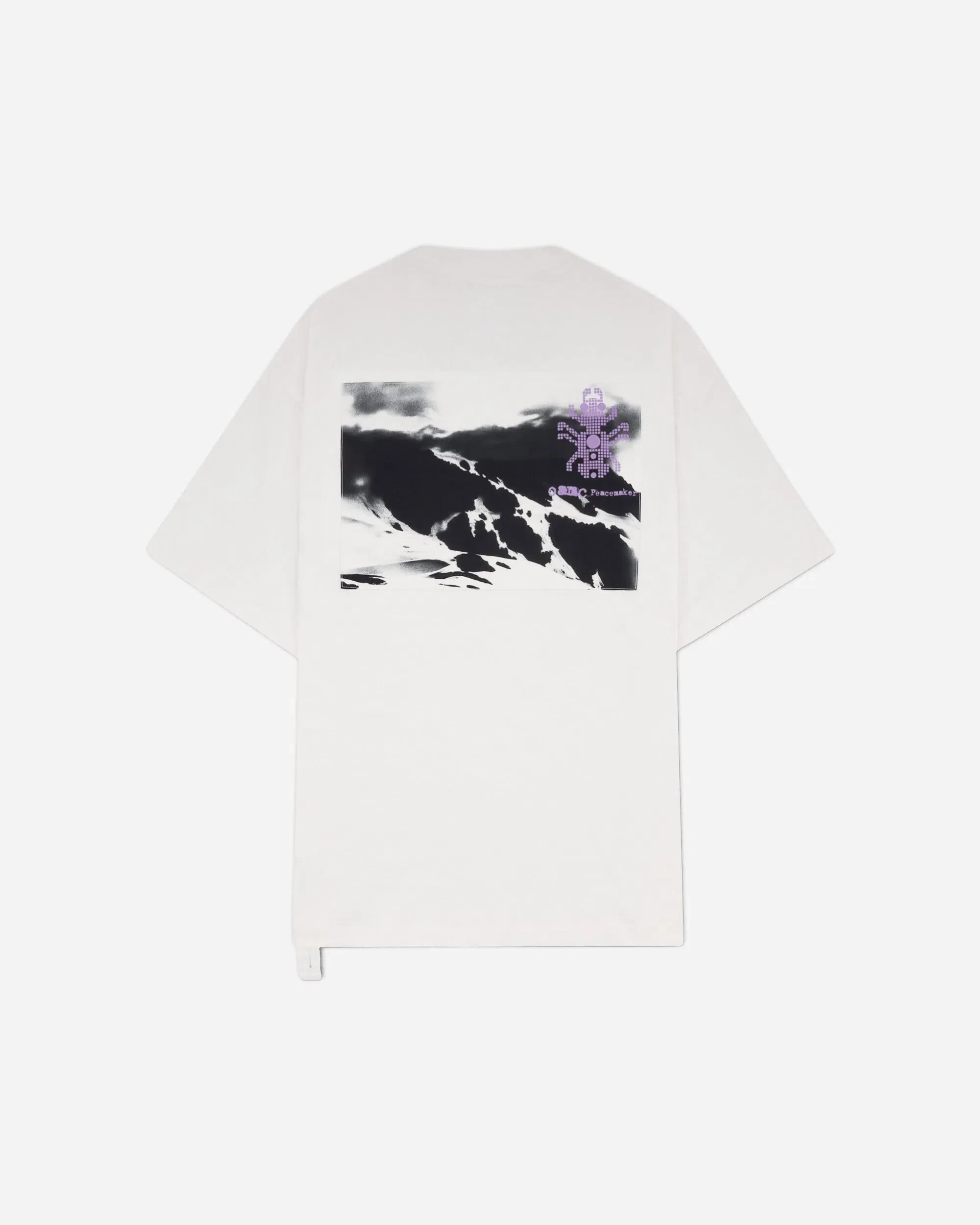 OAMC Peacemaker Men's Landscape Print Pocket T-Shirt White