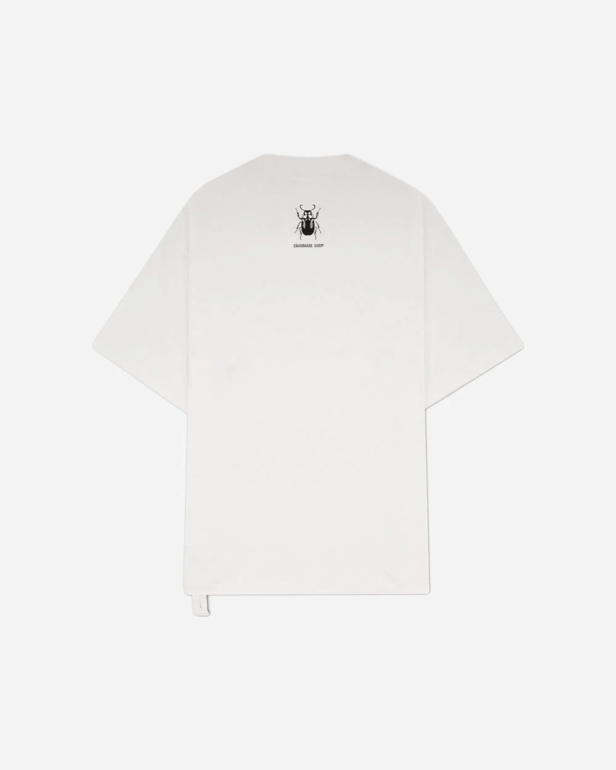OAMC Peacemaker Men's Stencil Print Oversized Fit T-Shirt White