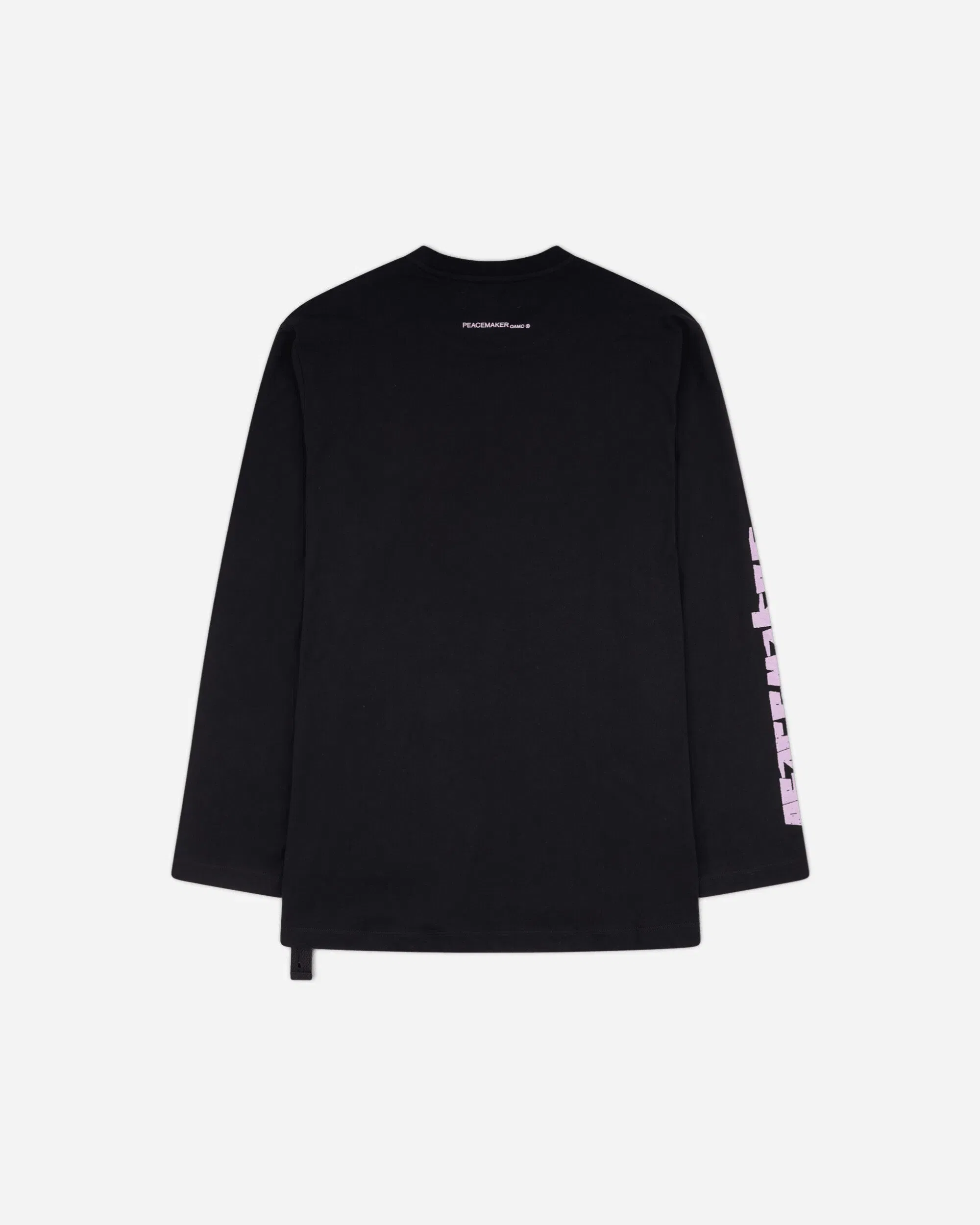 OAMC Peacemaker Men's Panorama Print Longsleeve T-Shirt Black