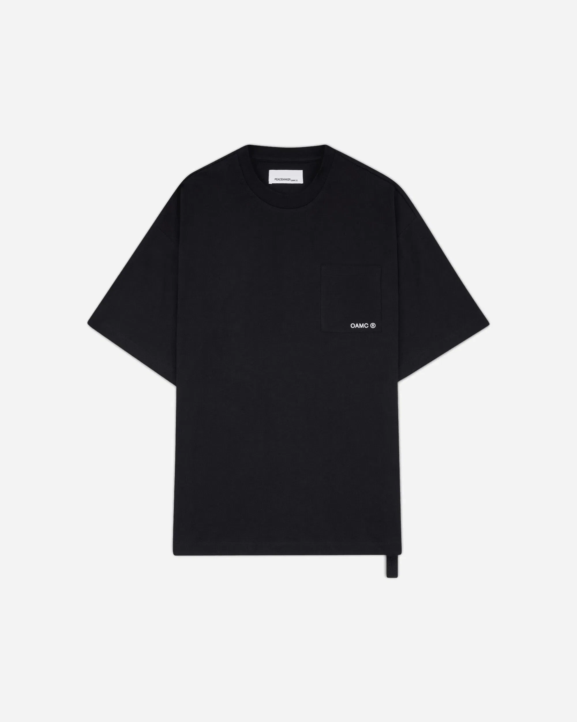 OAMC Peacemaker Men's Landscape Print Pocket T-Shirt Black