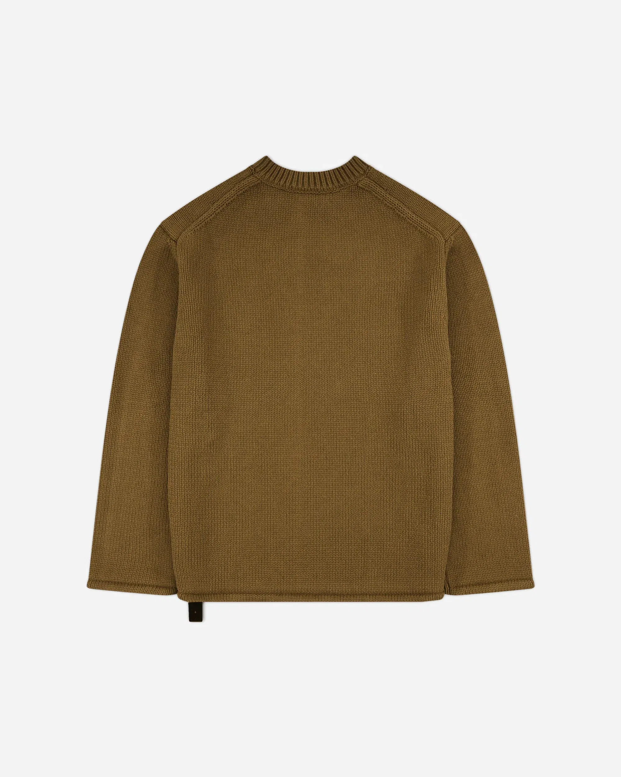 OAMC Peacemaker Men's Shoulder Zip Knit Sweater Beige