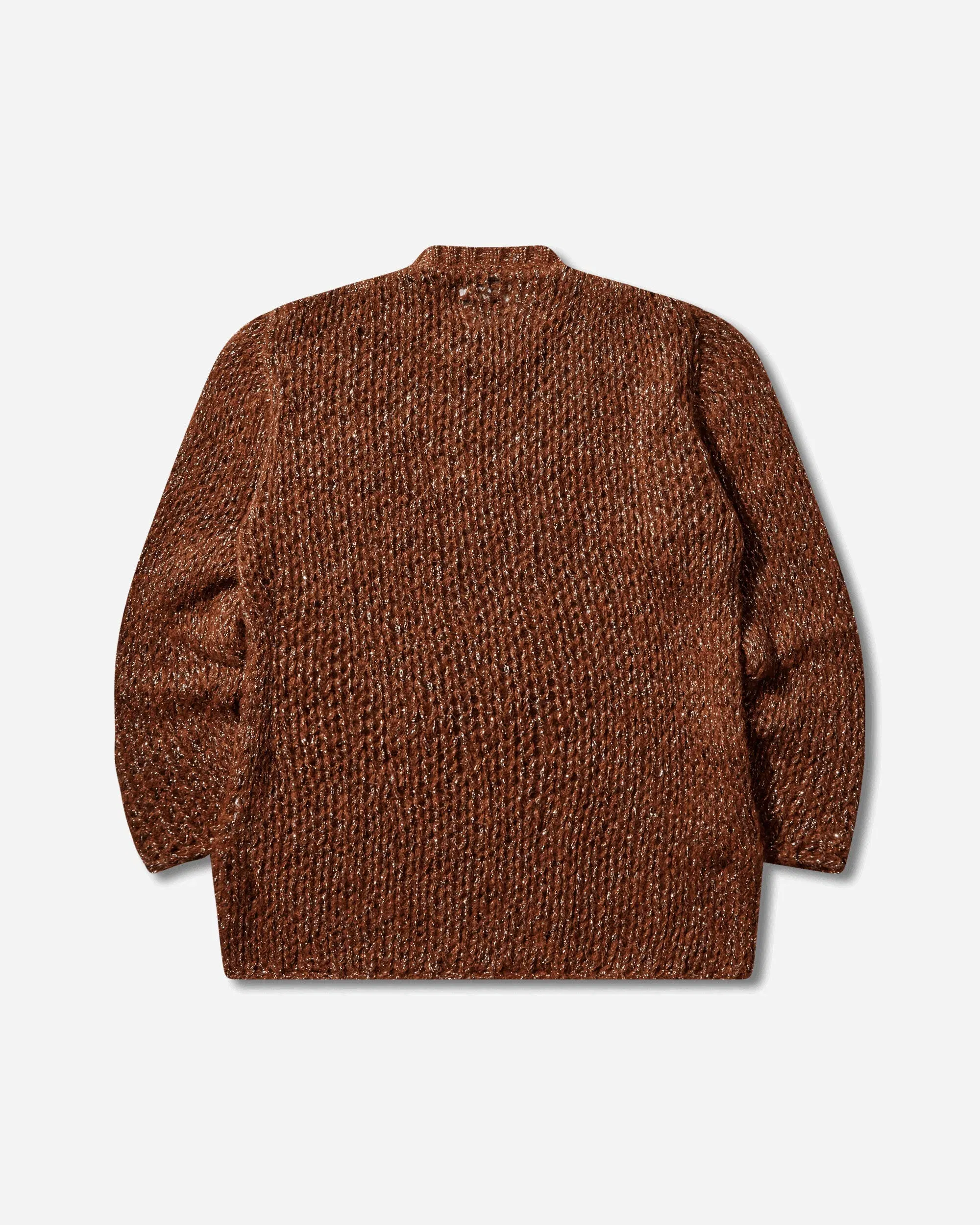 Magliano Men's Web Knit Tee Shiny Rust