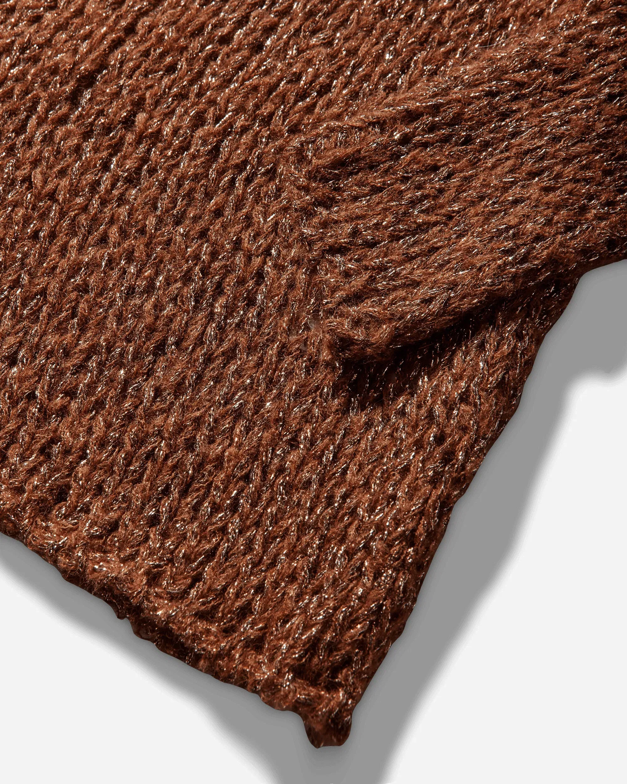 Magliano Men's Web Knit Tee Shiny Rust