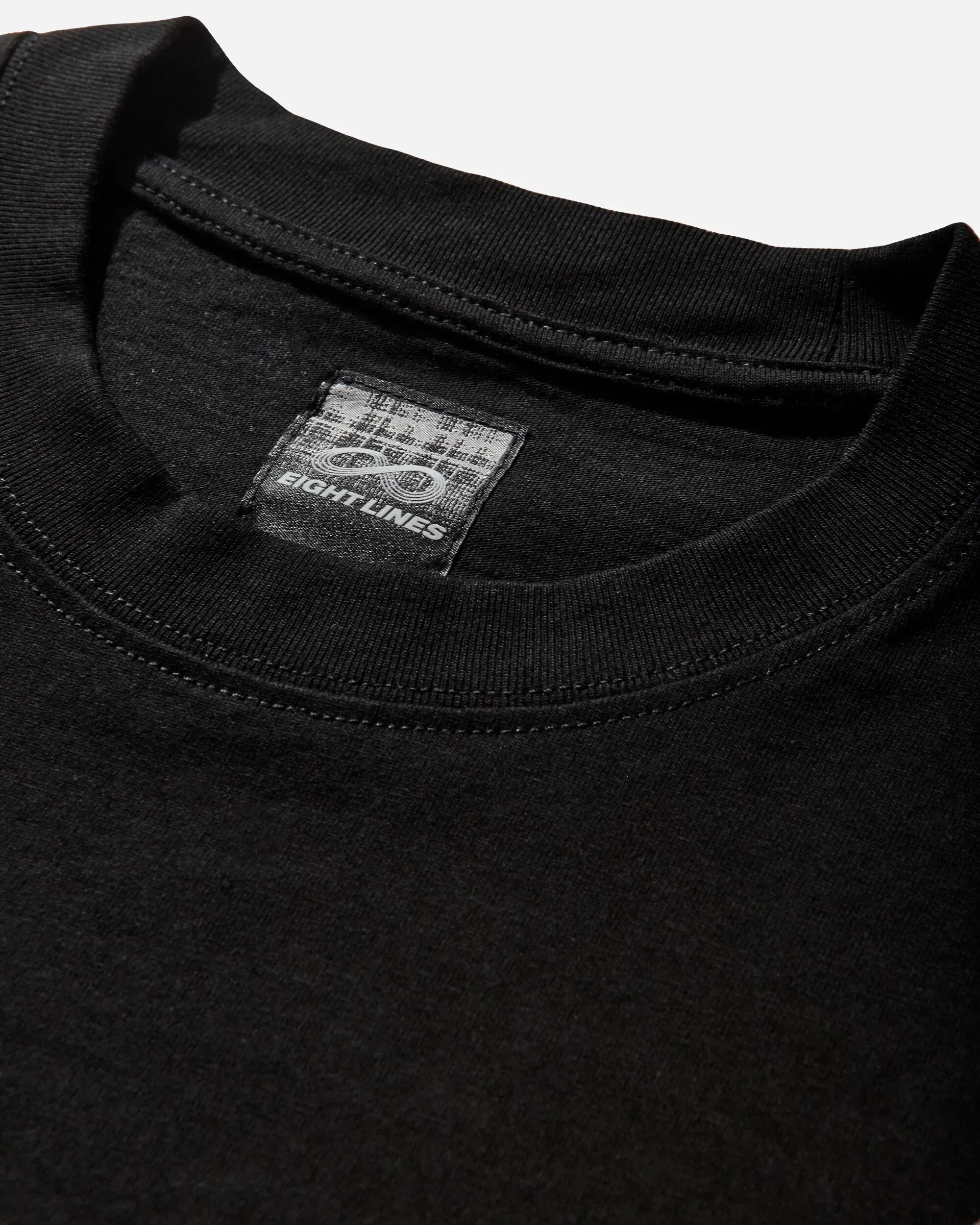ROA Eightlines T-Shirt Black
