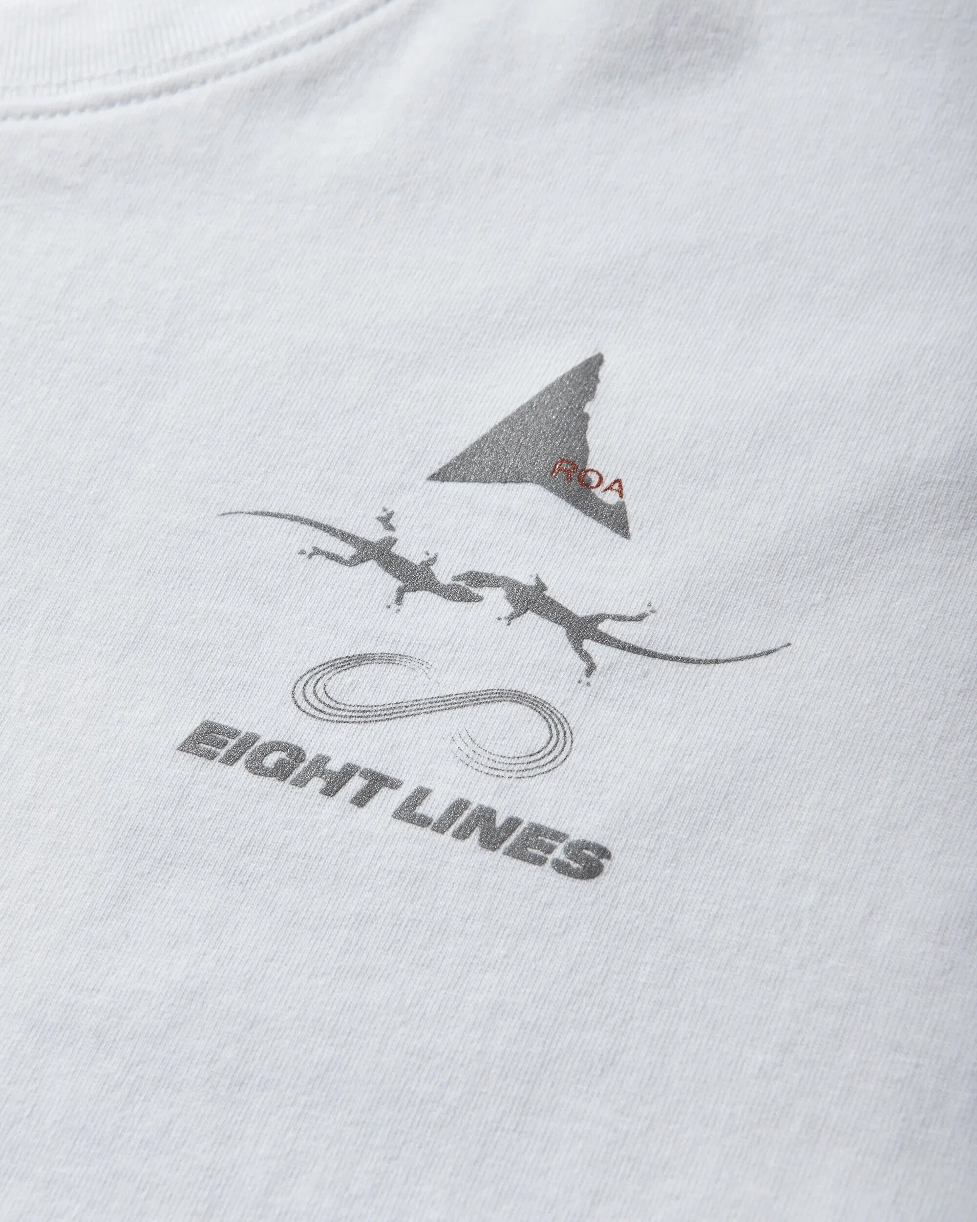 ROA Eightlines T-Shirt White