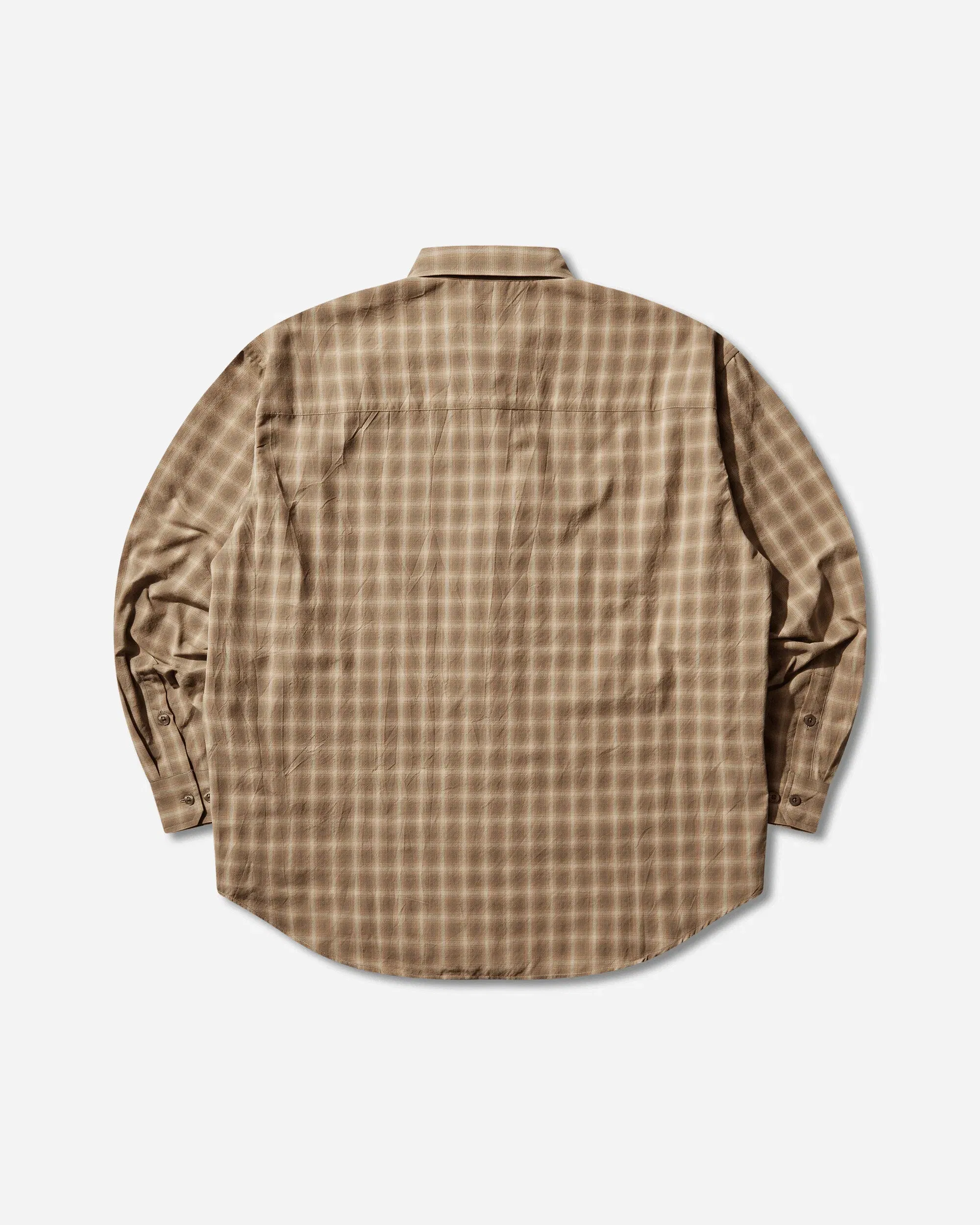 WTAPS Men's TXT 01 Longsleeve Shirt Brown