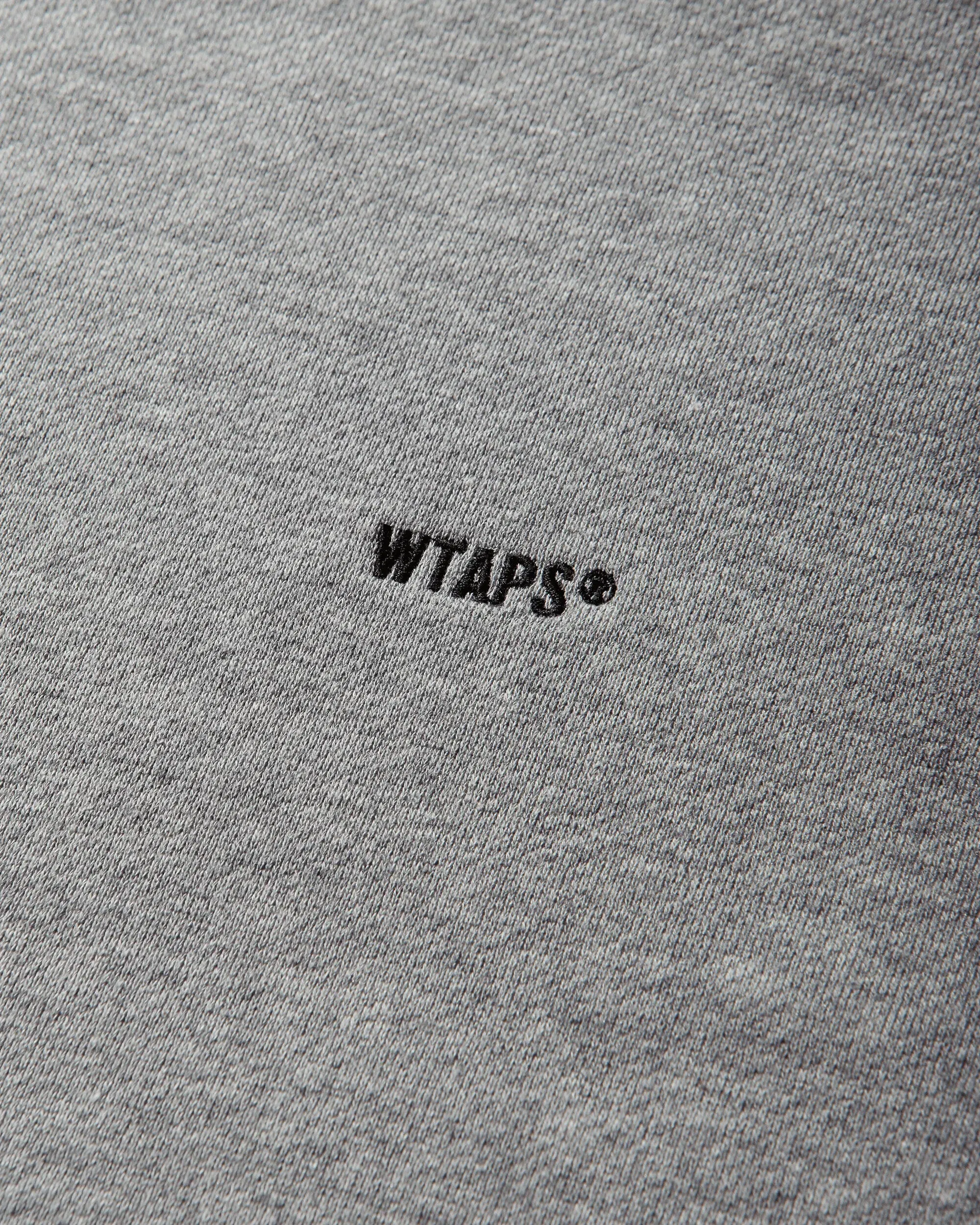 WTAPS Men's SIGN-YD Crewneck Sweatshirt Ash Grey
