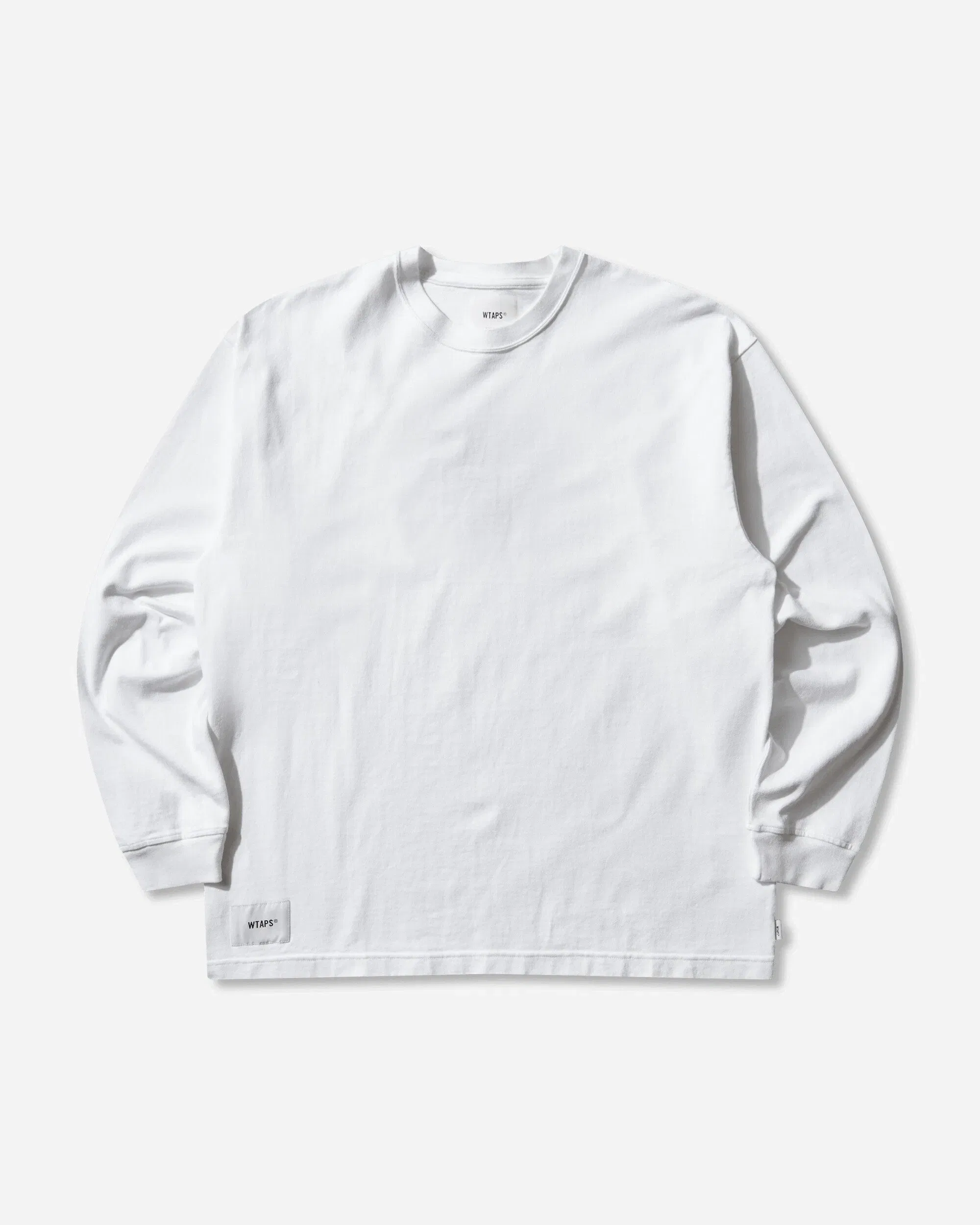 WTAPS Men's SIGN-YD Longsleeve T-Shirt White