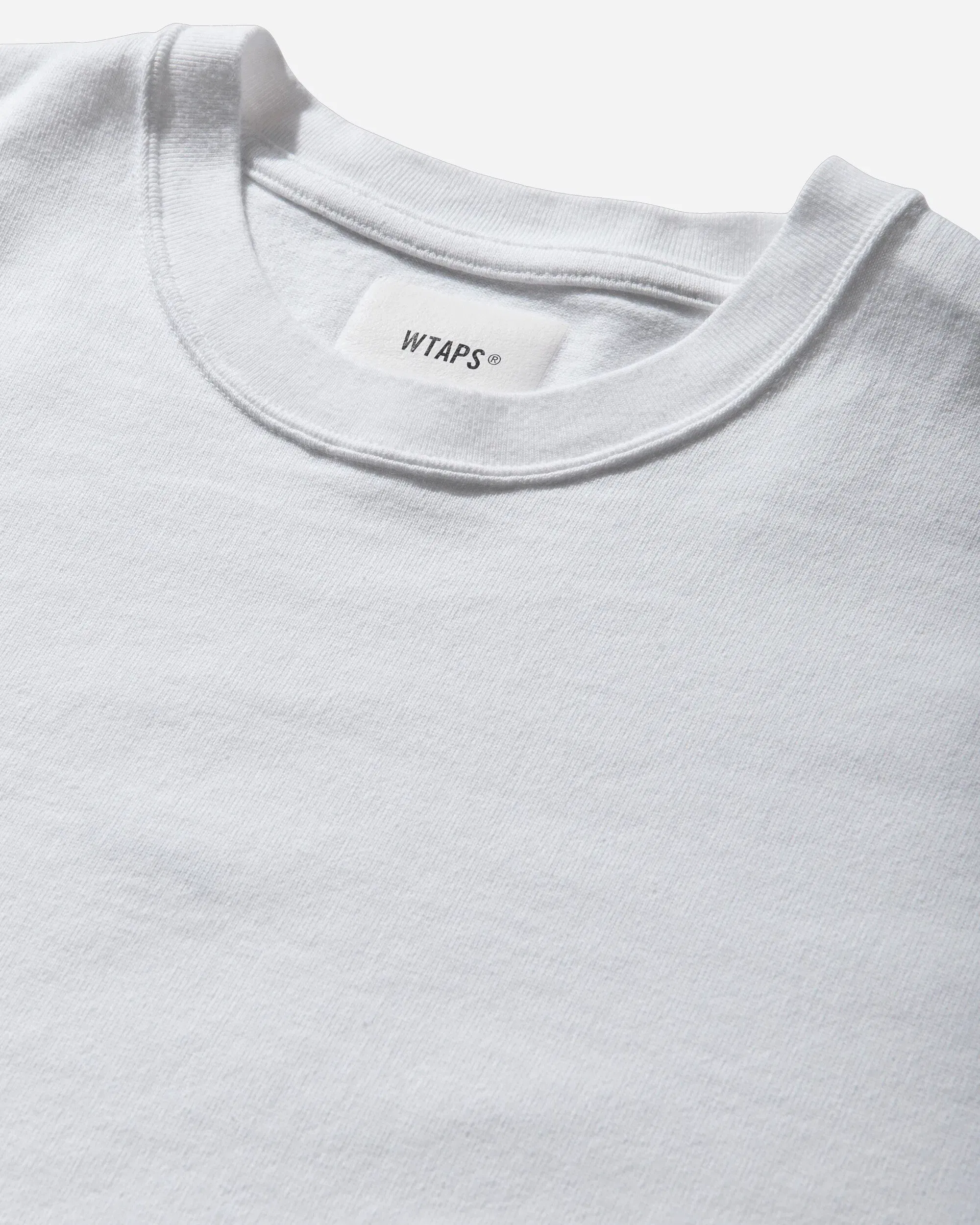 WTAPS Men's SIGN-YD Longsleeve T-Shirt White