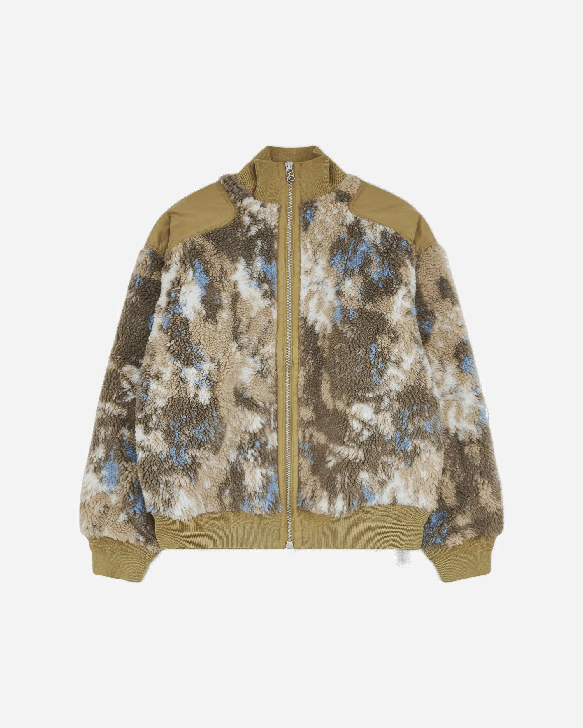 OAMC Peacemaker Men's Fleece Bomber Jacket Beige