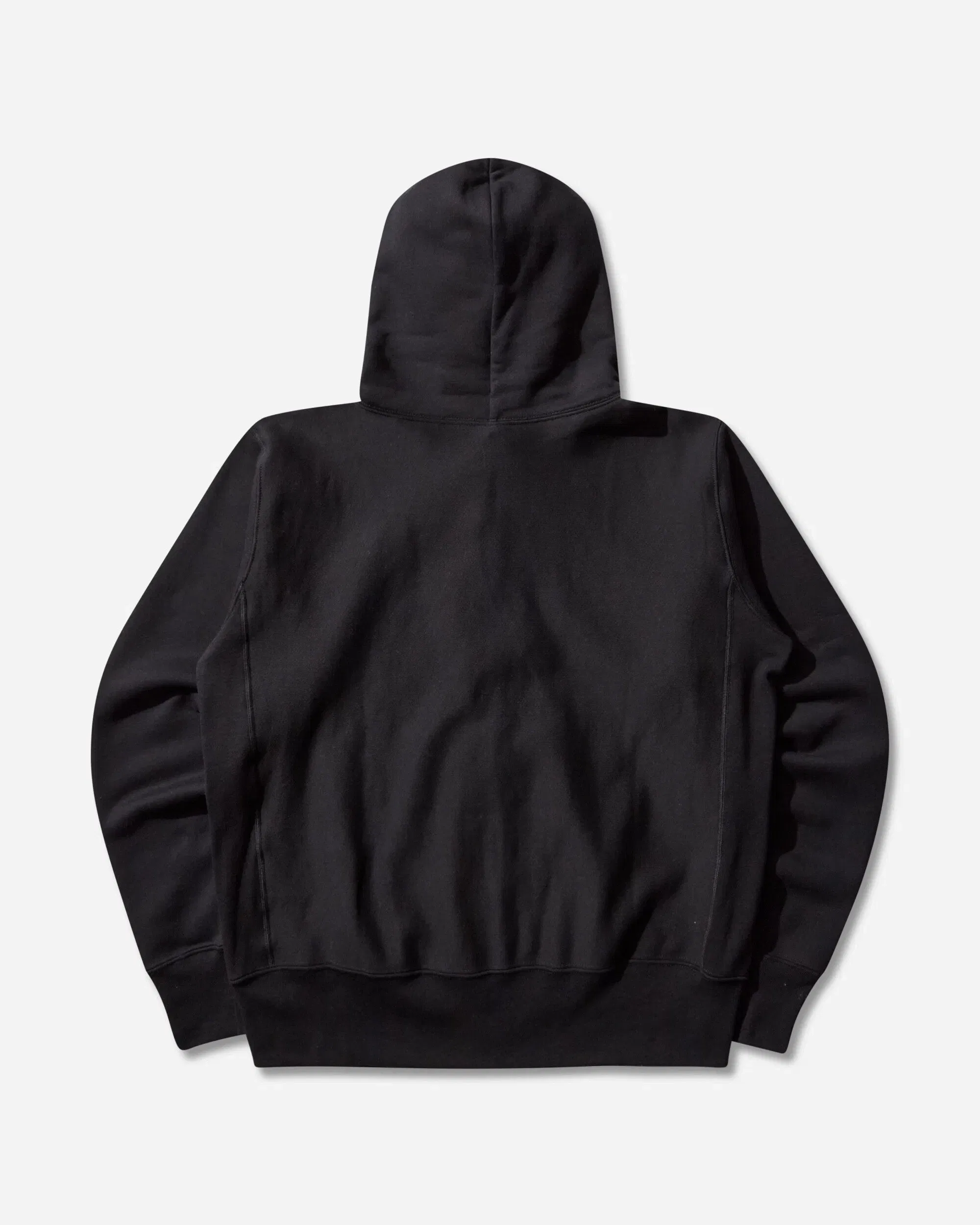 Champion Men's Made in USA Reverse Weave Zipped Hoodie Black