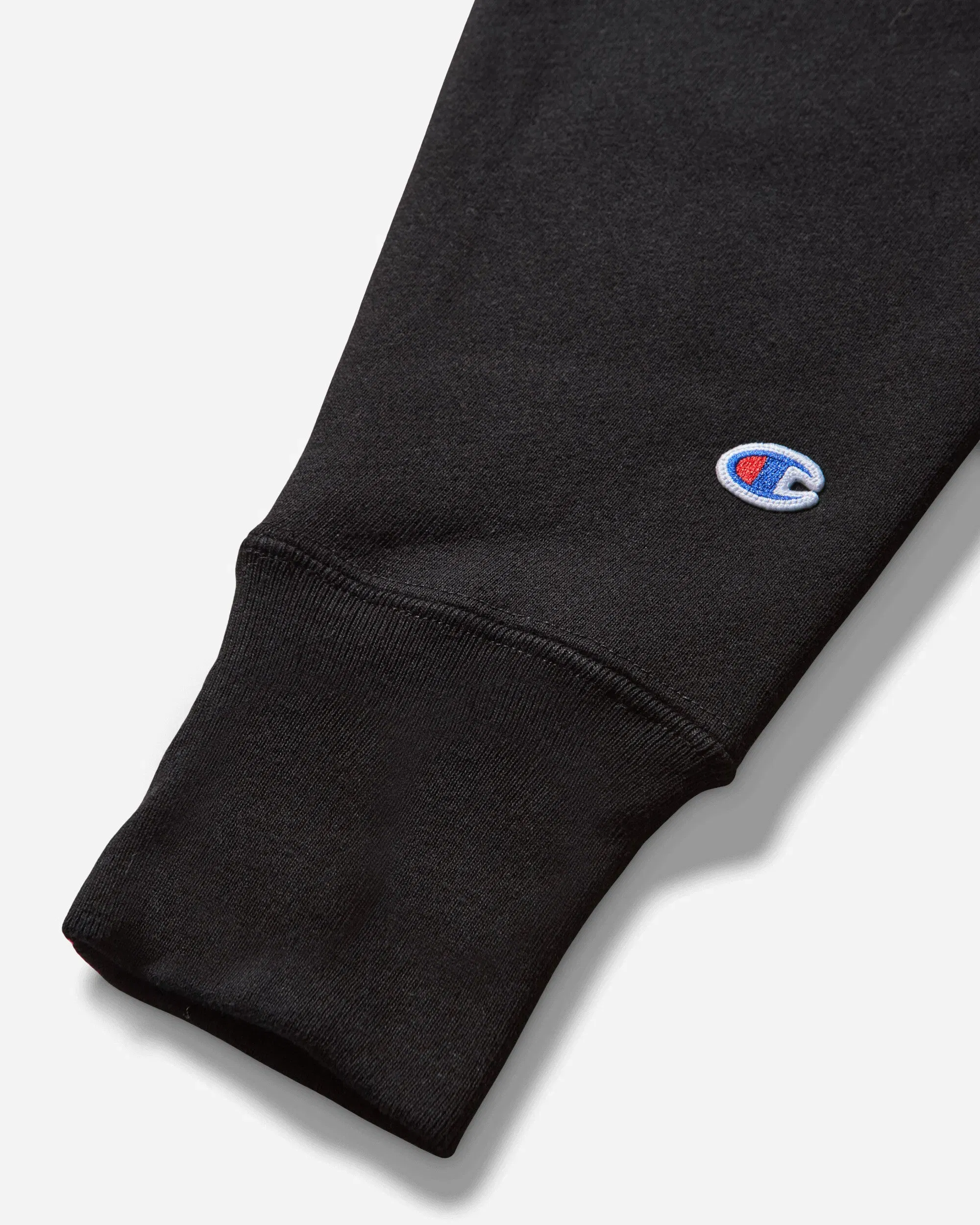 Champion Men's Made in USA Reverse Weave Zipped Hoodie Black