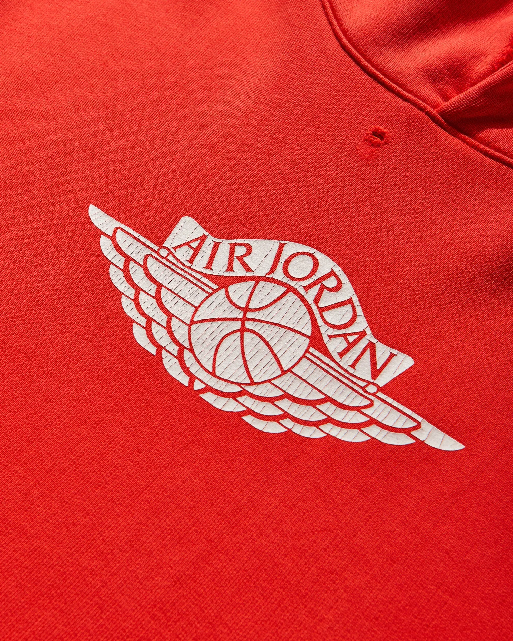 Air Jordan Men's Rare Air Fleece Hoodie Chile Red