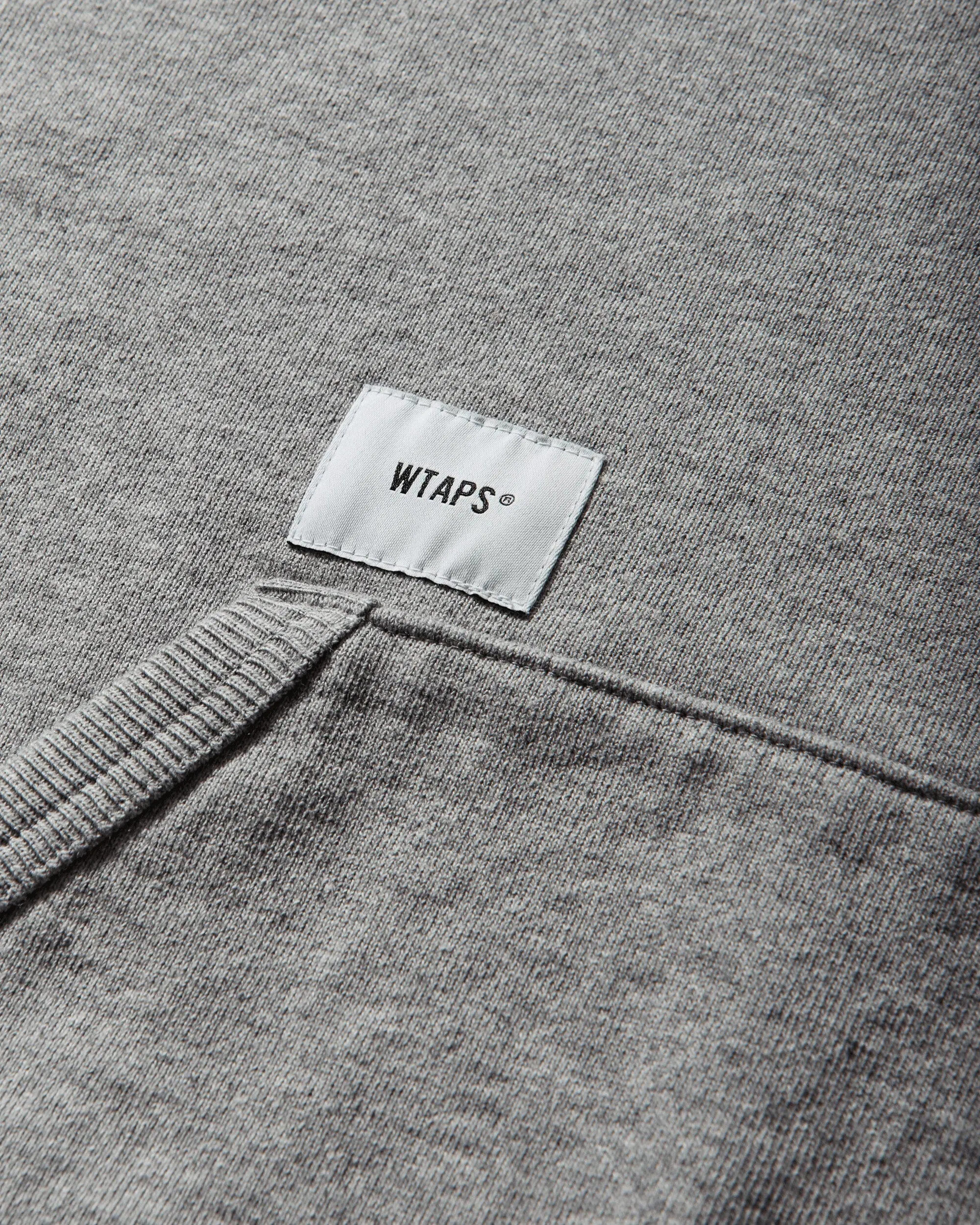 WTAPS Men's Academy Hoodie Ash Grey