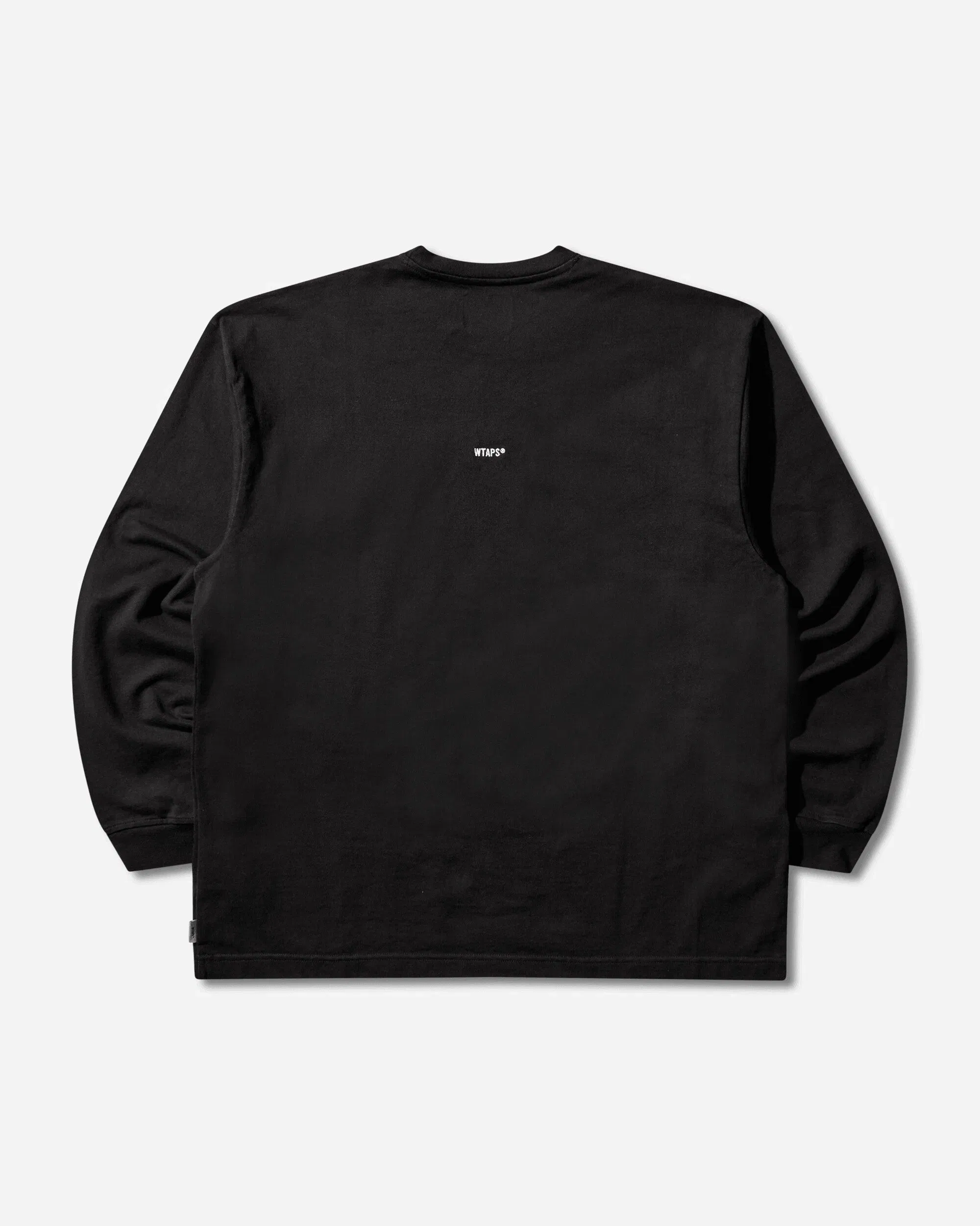 WTAPS Men's SIGN-YD Longsleeve T-Shirt Black