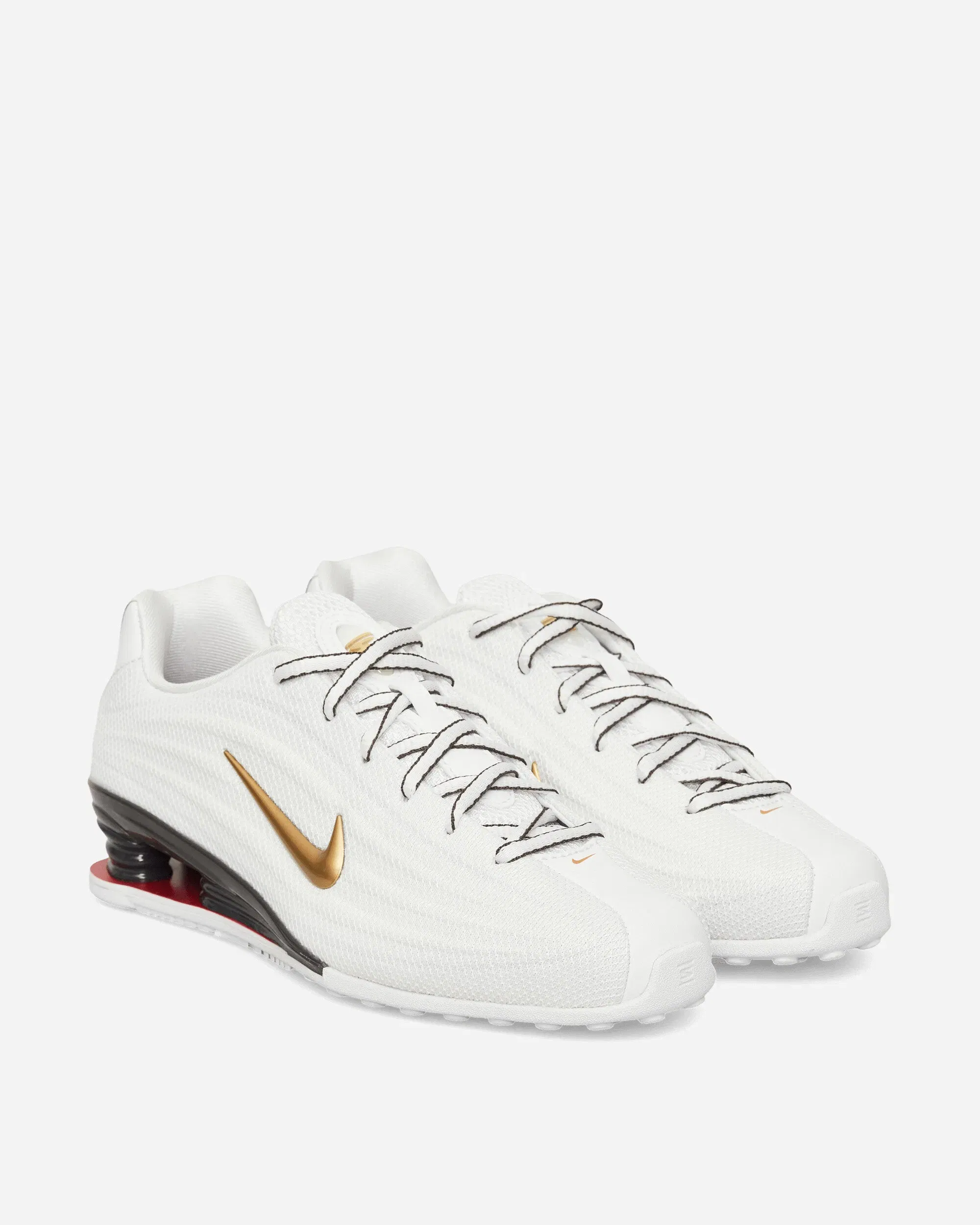 Nike Women's Shox Z Sneakers White / Metallic Gold