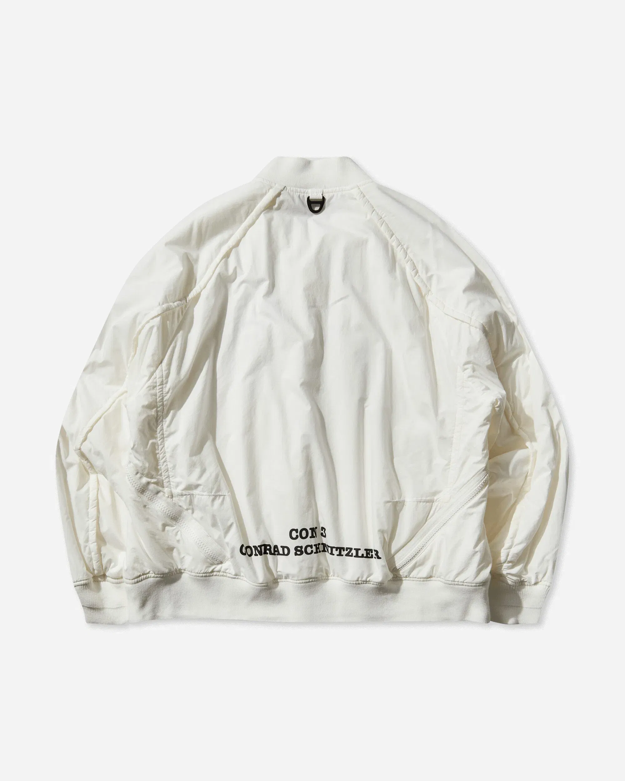 Undercover Men's Conrad Schnitzler Cotton Bomber Jacket Off White