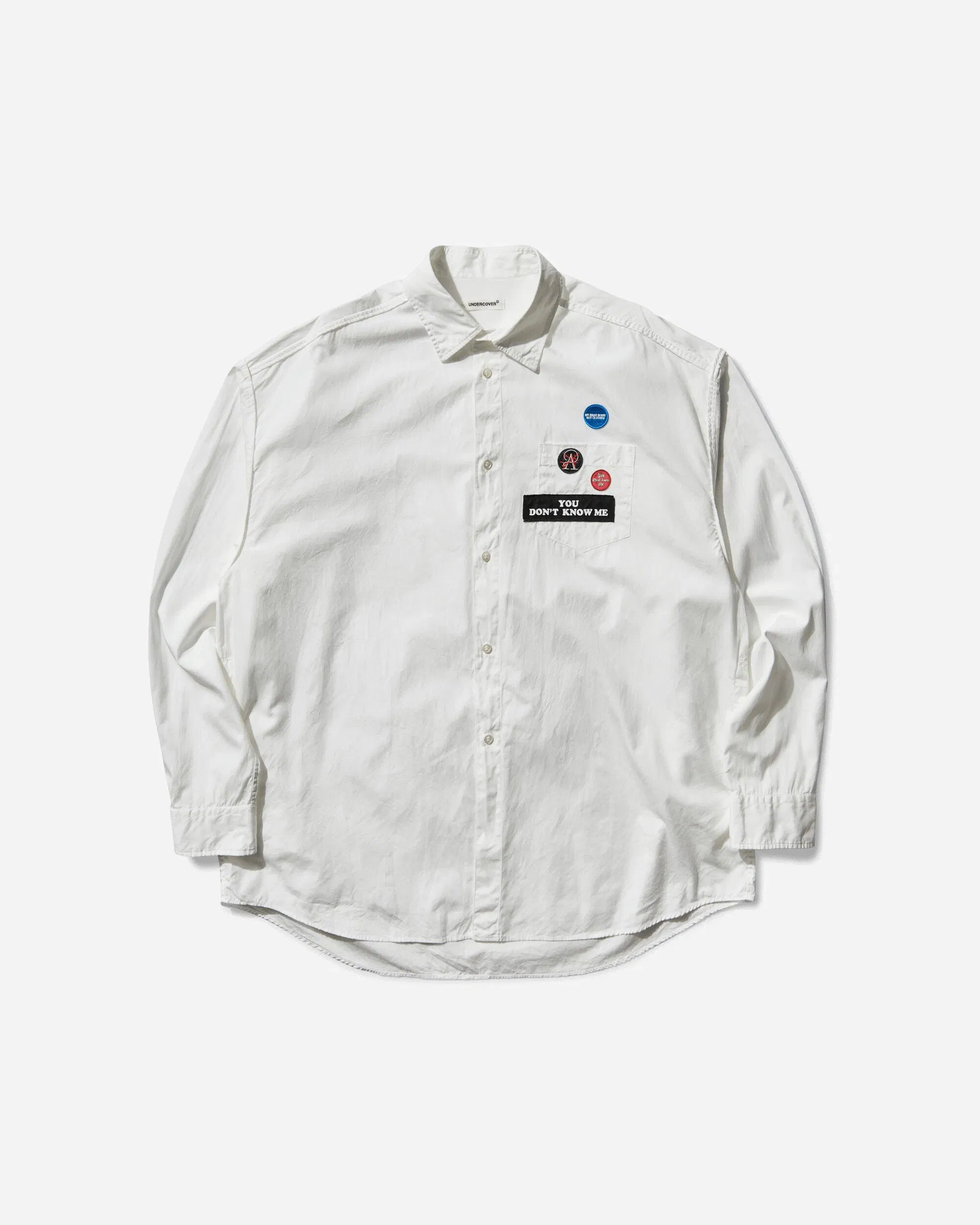 Undercover Men's Patches Longsleeve Shirt White