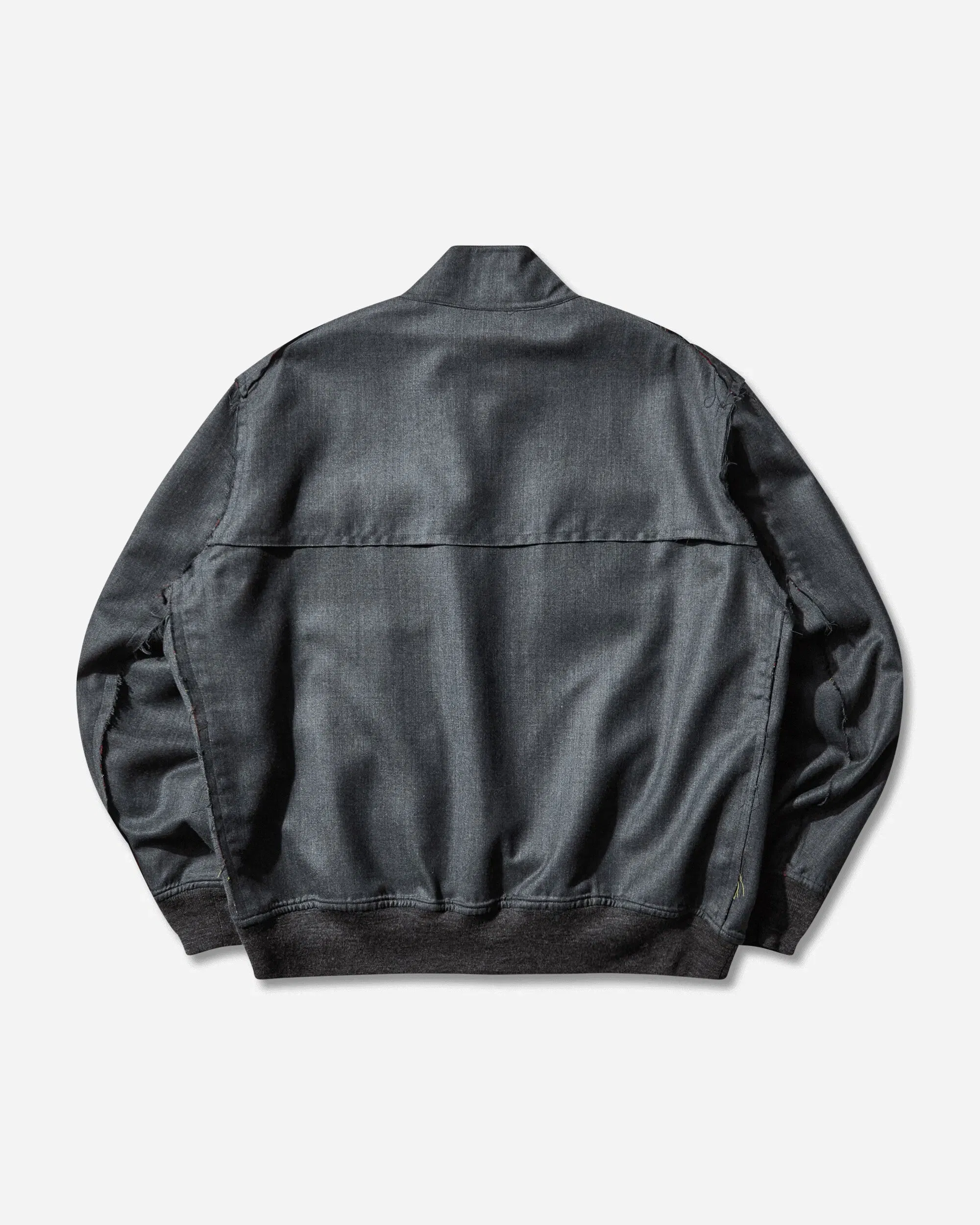 Undercover Men's Wool Bomber Jacket Charcoal