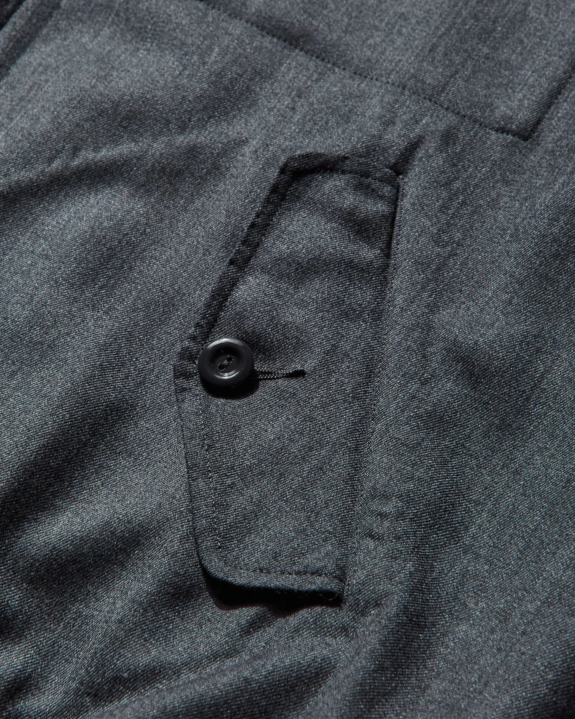 Undercover Men's Wool Bomber Jacket Charcoal