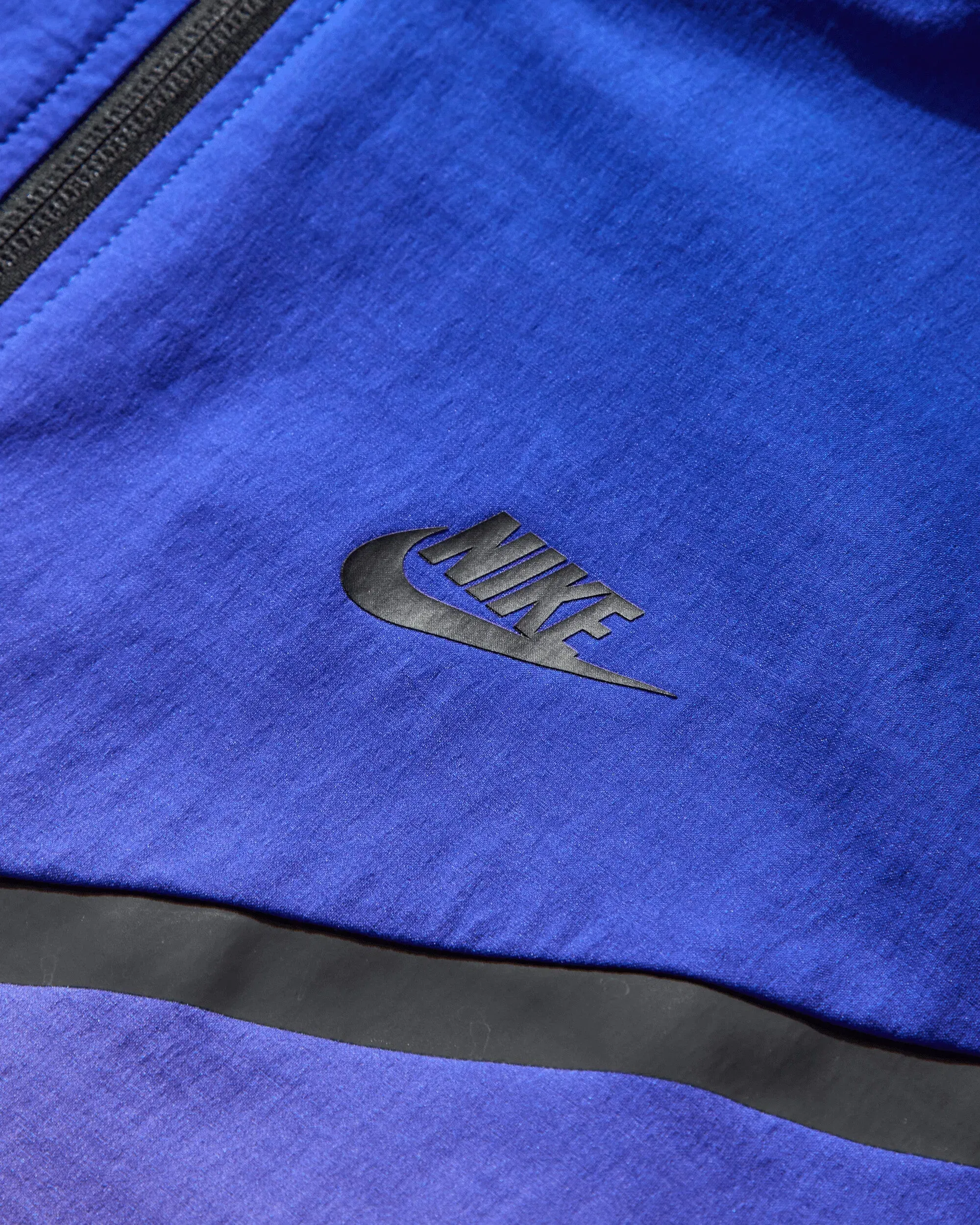 Nike Men's Tech Woven Windrunner Full-Zip Jacket Game Royal / Safety Orange