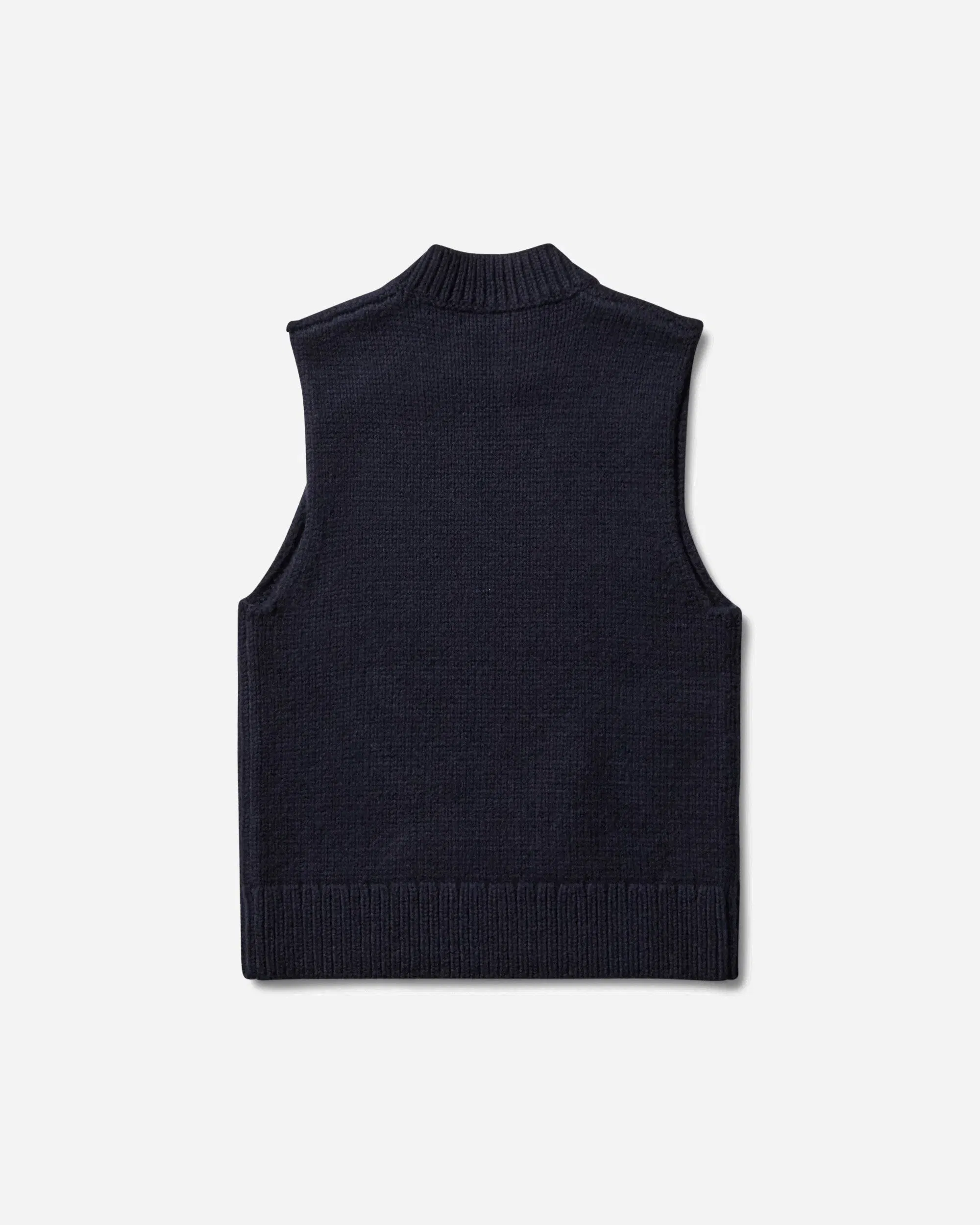 DRIES VAN NOTEN Men's Sleeveless Sweater Navy