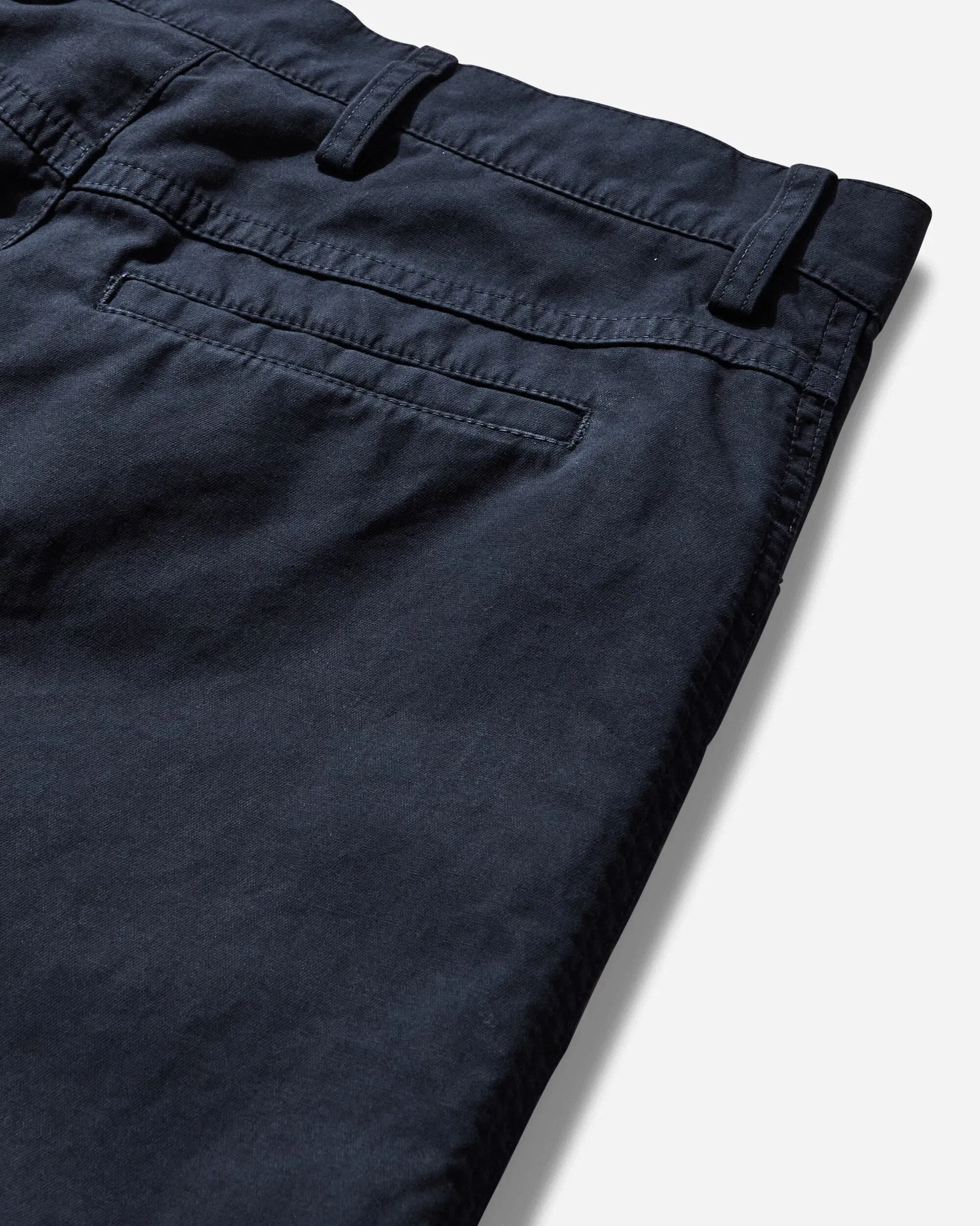 DRIES VAN NOTEN Men's Overdyed Zip Pants Navy
