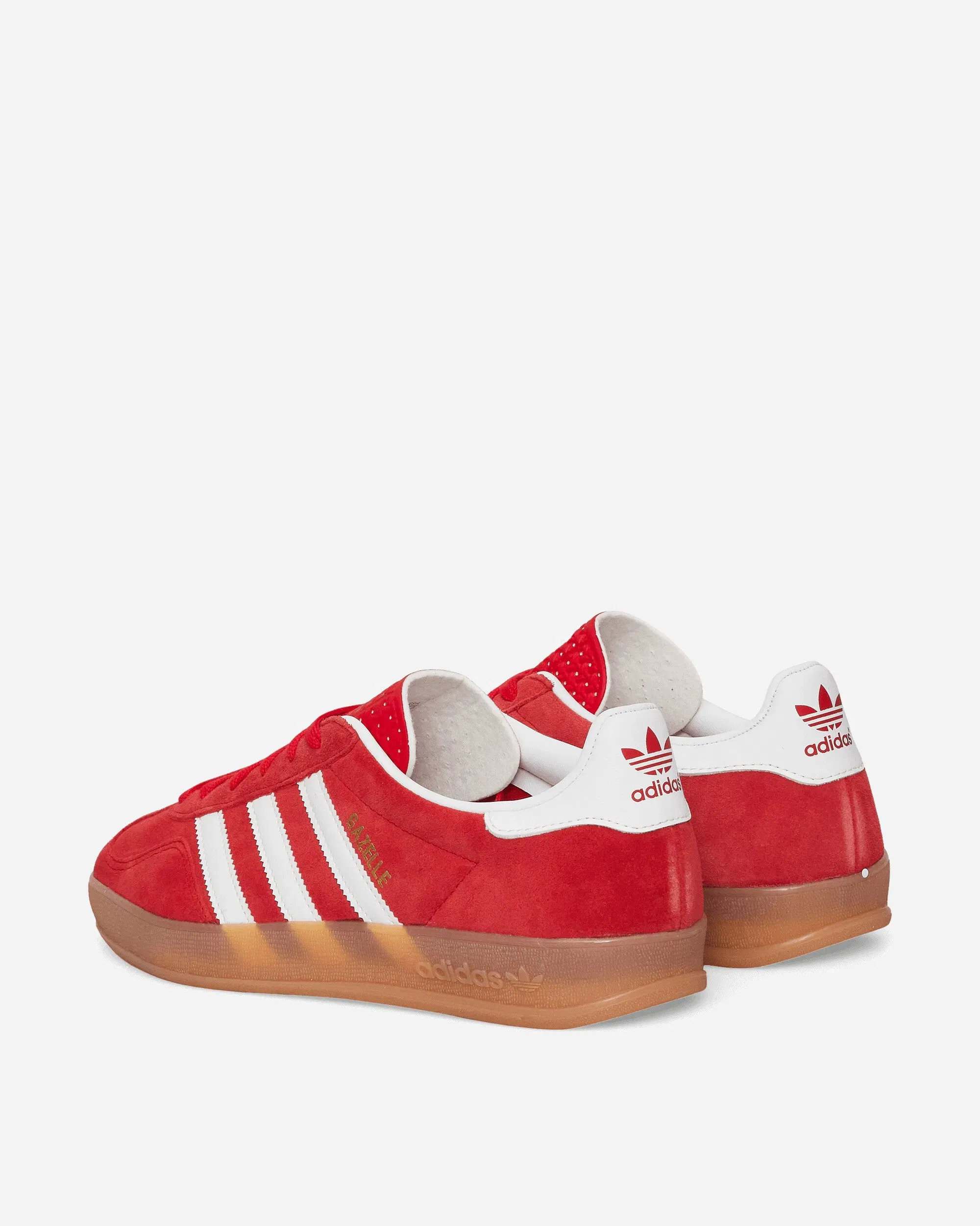 adidas Gazelle Indoor Sneakers Better Scarlet / Cloud White
