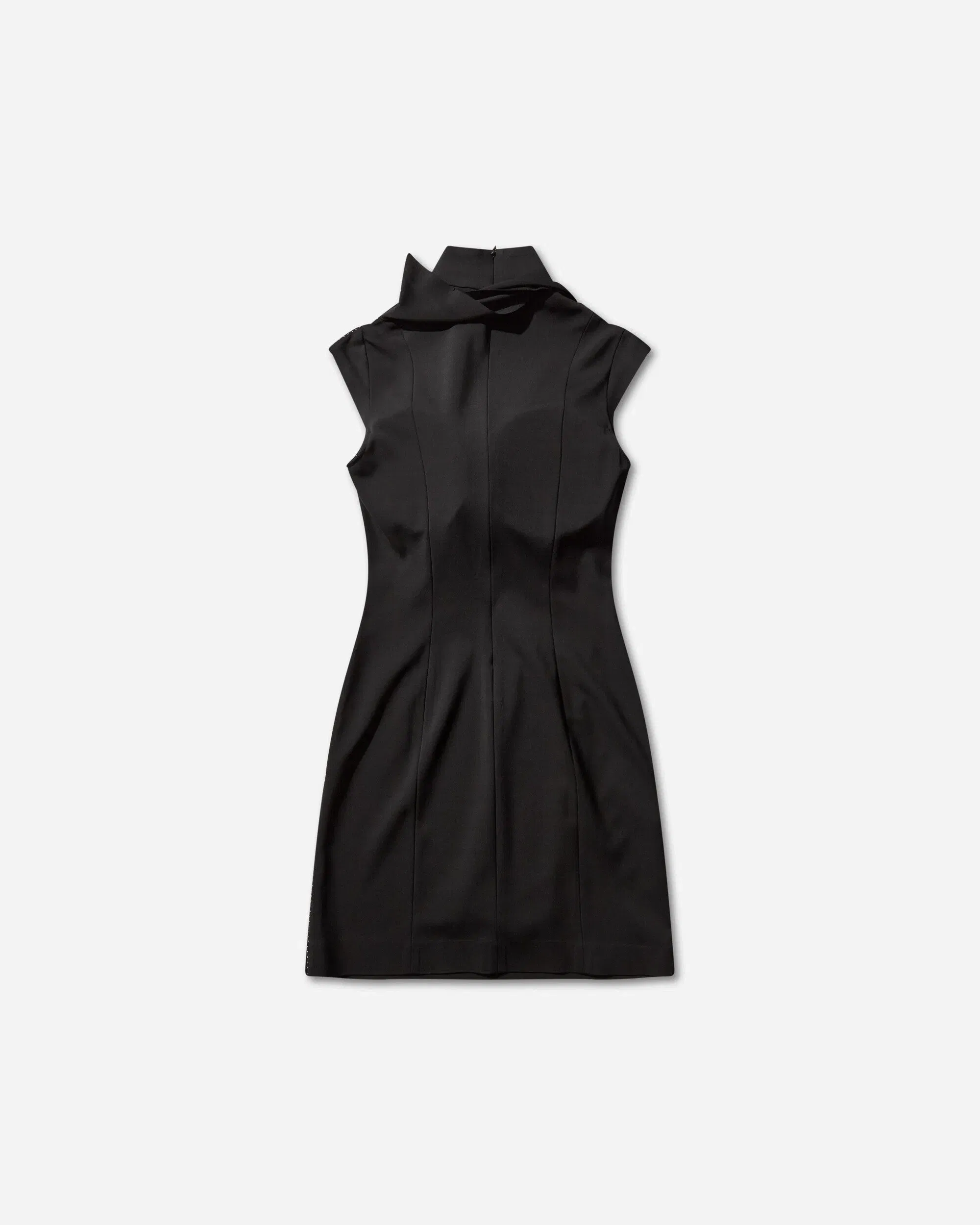 Jean Paul Gaultier Women's Short Conical Dress Black