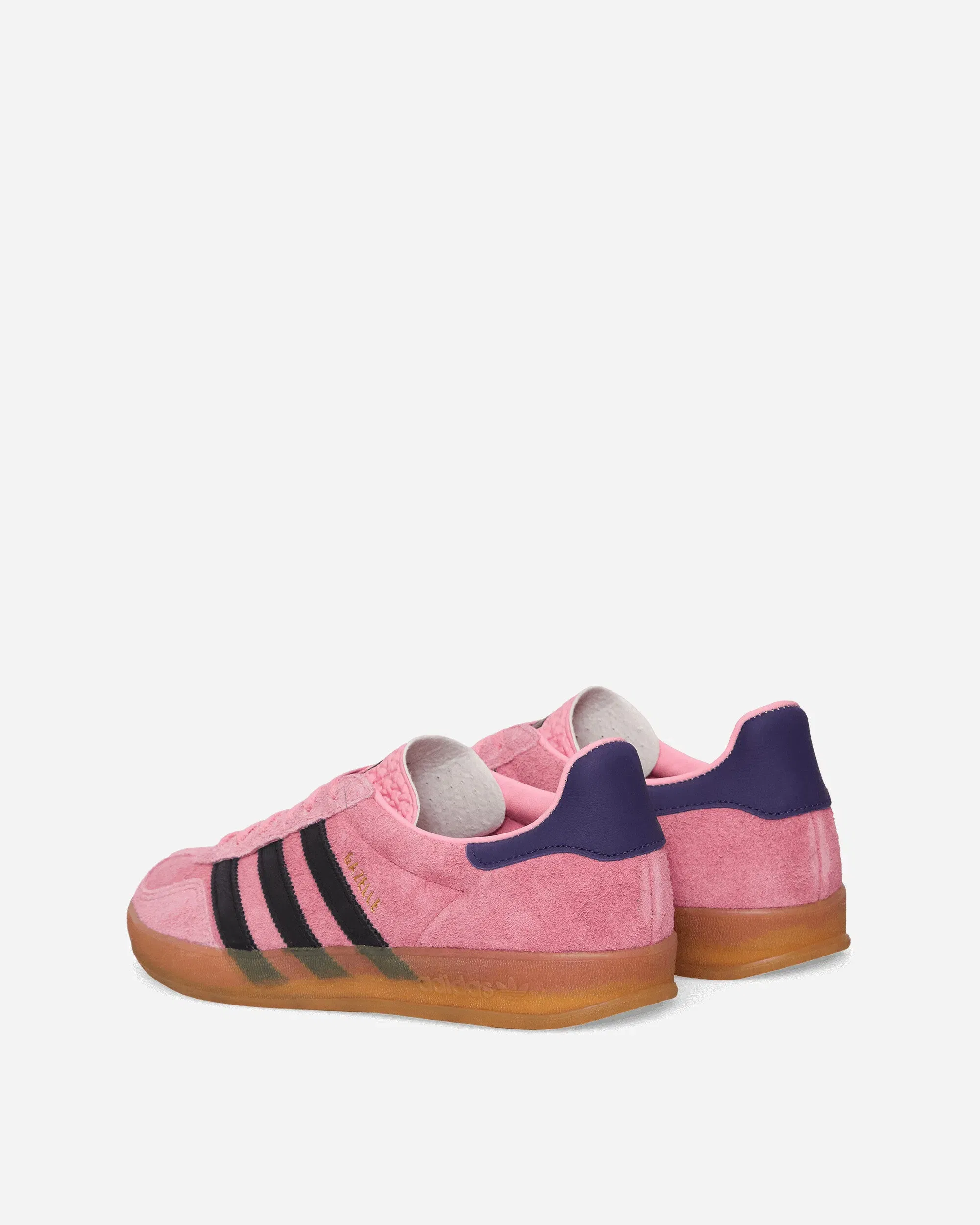 adidas Women's Gazelle Indoor Sneakers Bliss Pink / Core Black / Collegiate Purple