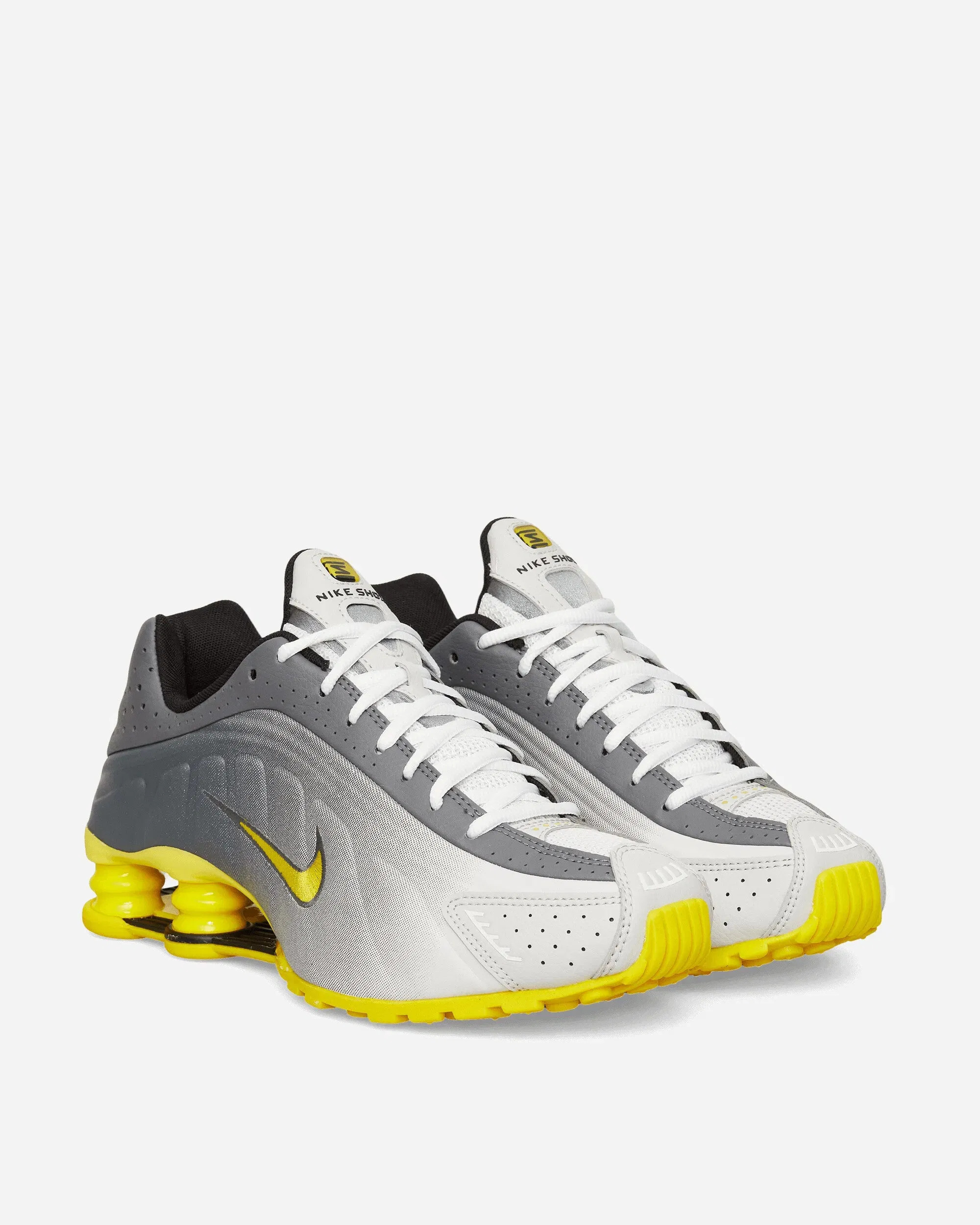Nike Shox R4 SE Sneakers Vast Grey / Bright Citron