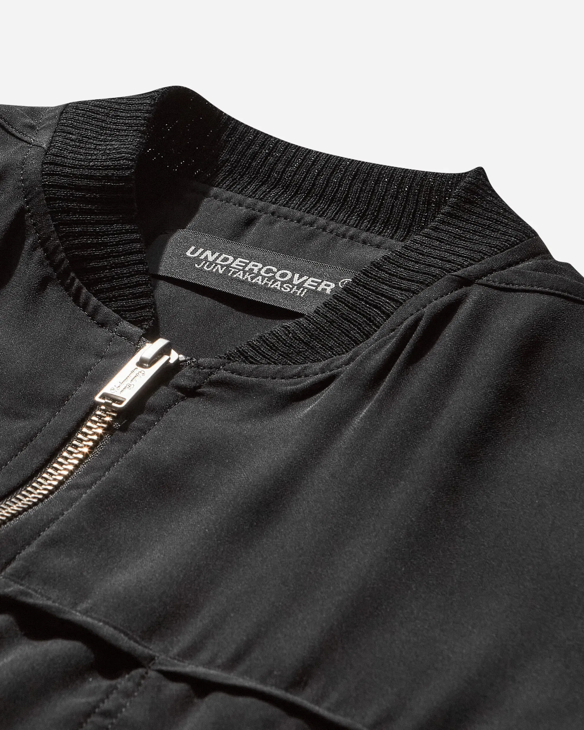 Undercover Women's Straps Bomber Jacket Black