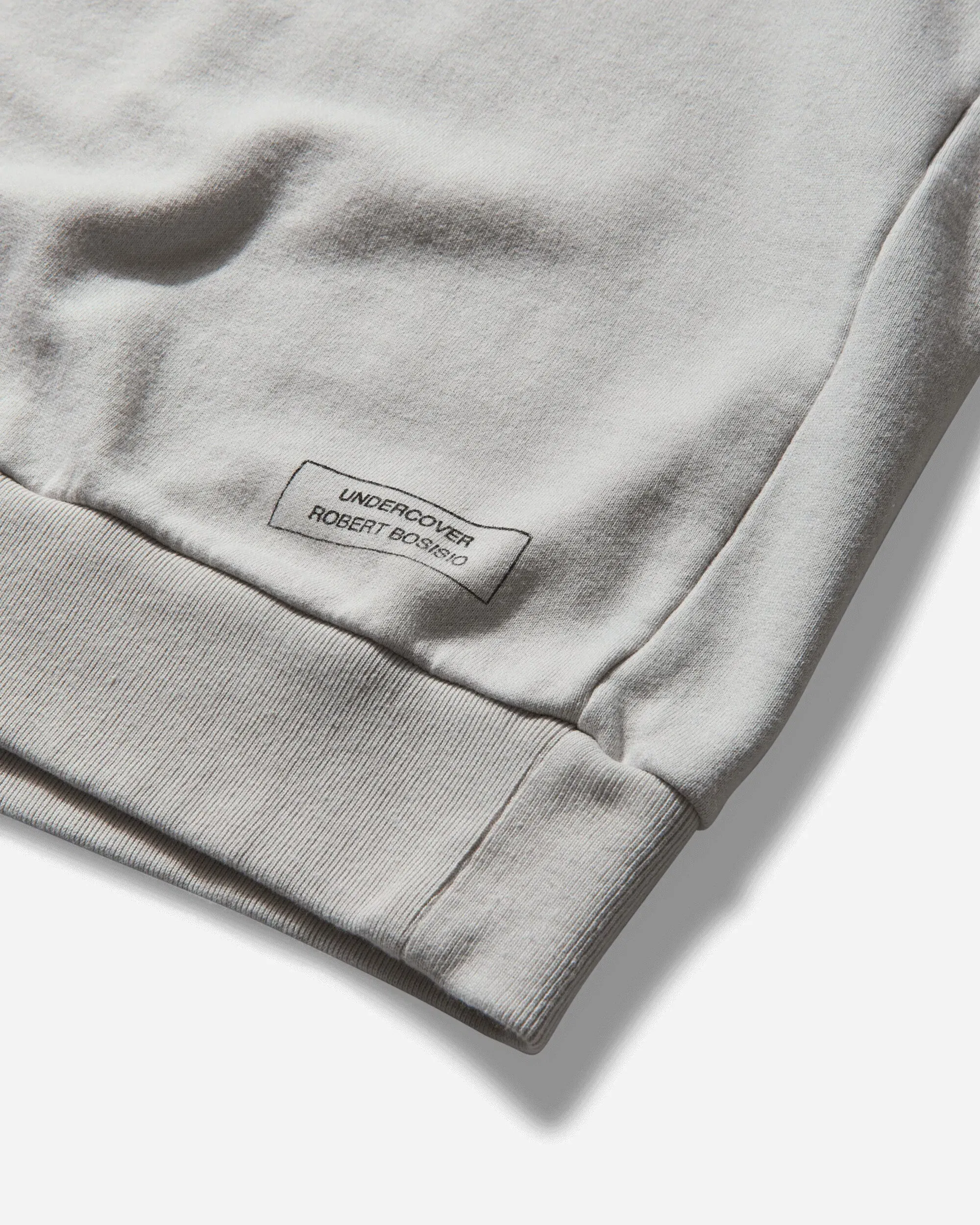 Undercover Men's Robert Bosisio Crewneck Sweatshirt Light Beige Gray