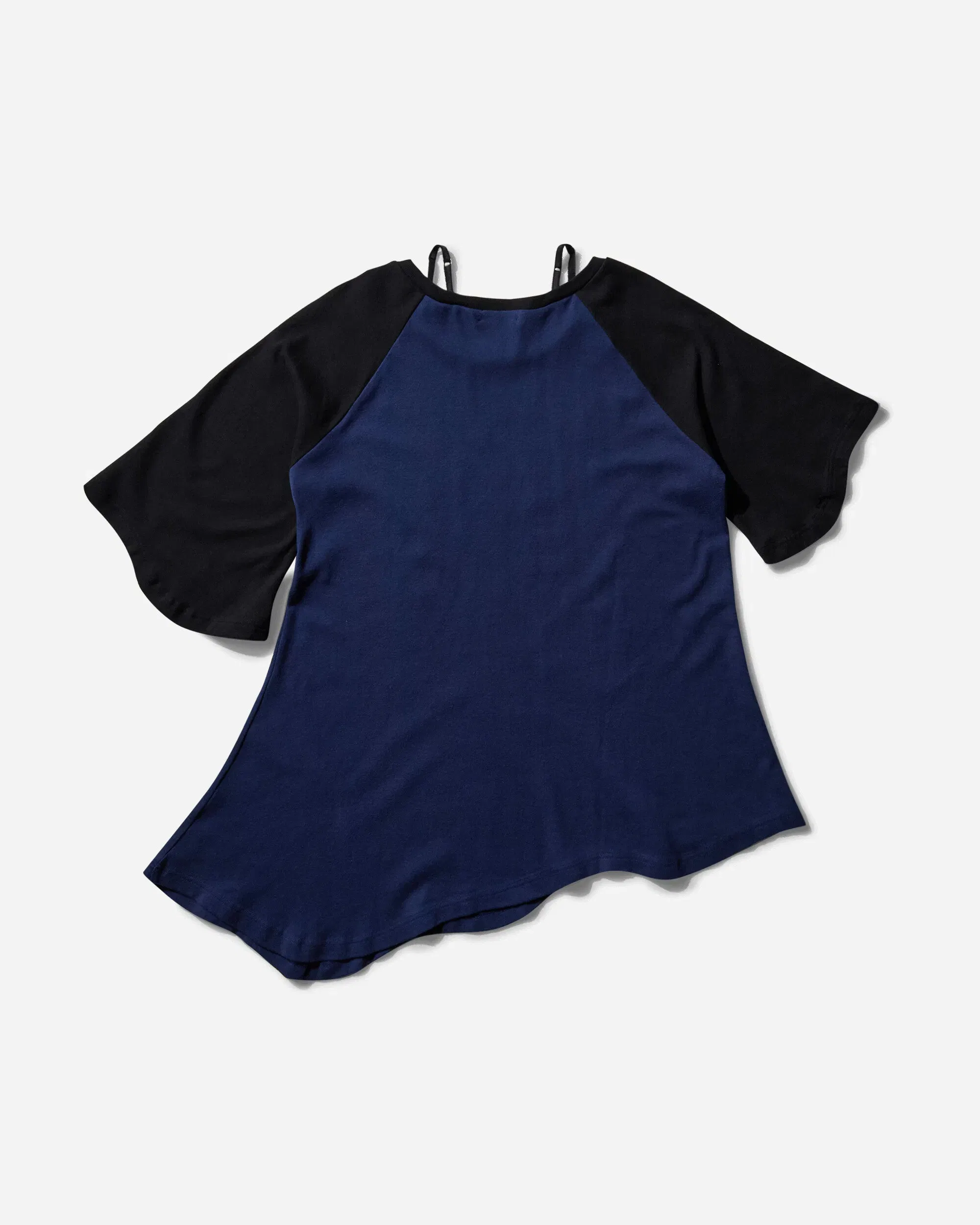 Undercover Women's Shoulder Strap Raglan T-Shirt Navy